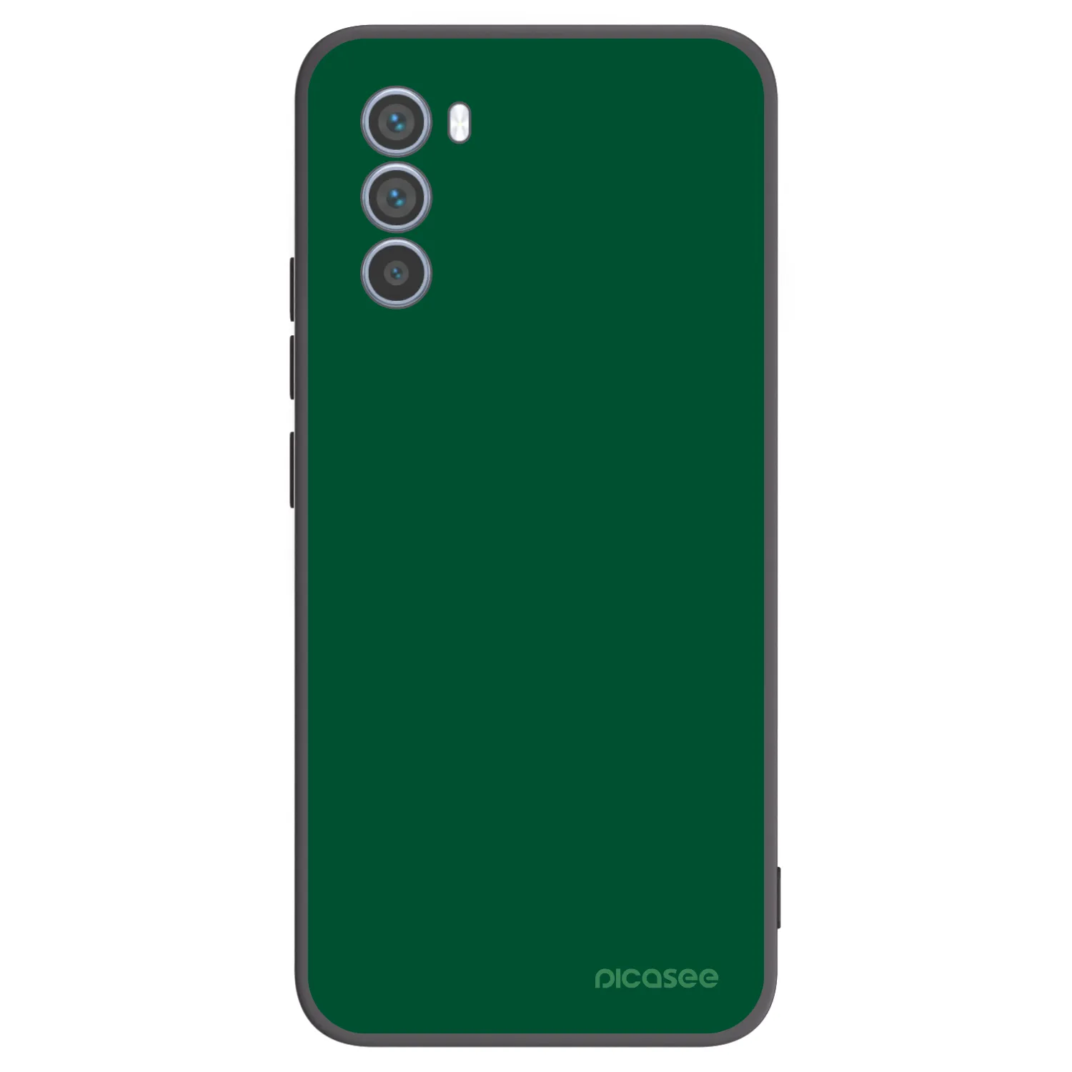 Picasee fekete szilikon tok az alábbi mobiltelefonokra Motorola Moto G62 - Green Gleam