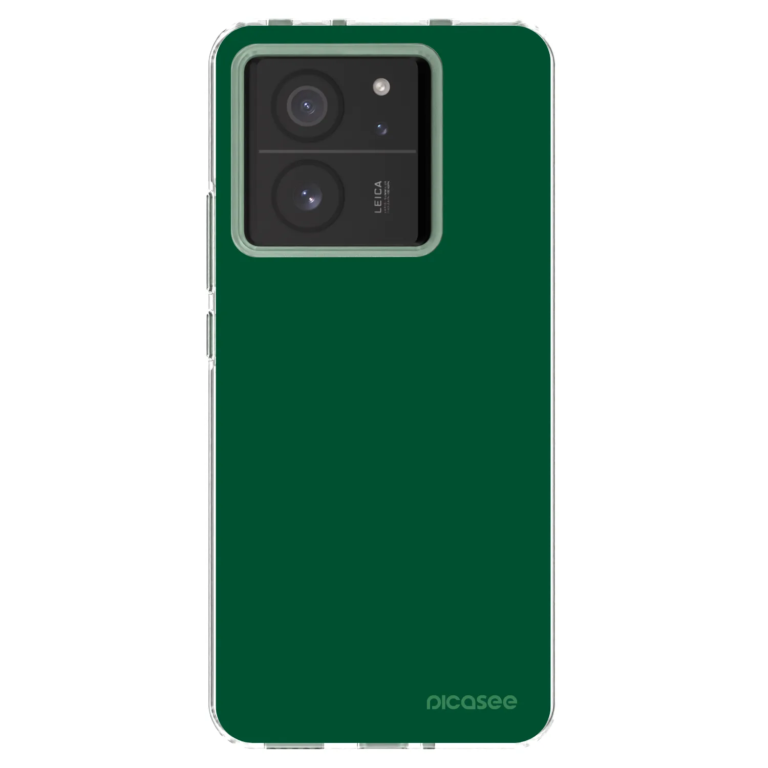 Picasee átlátszó szilikon tok az alábbi mobiltelefonokra Xiaomi 13T Pro - Green Gleam