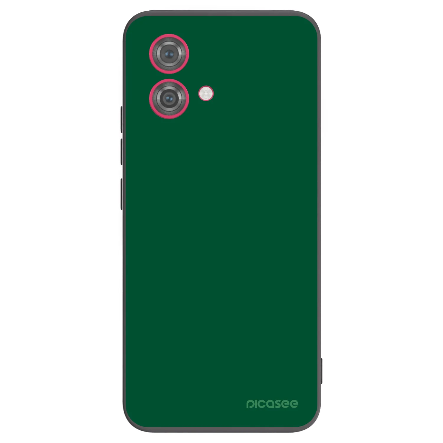 Picasee fekete szilikon tok az alábbi mobiltelefonokra Motorola Moto G84 5G - Green Gleam