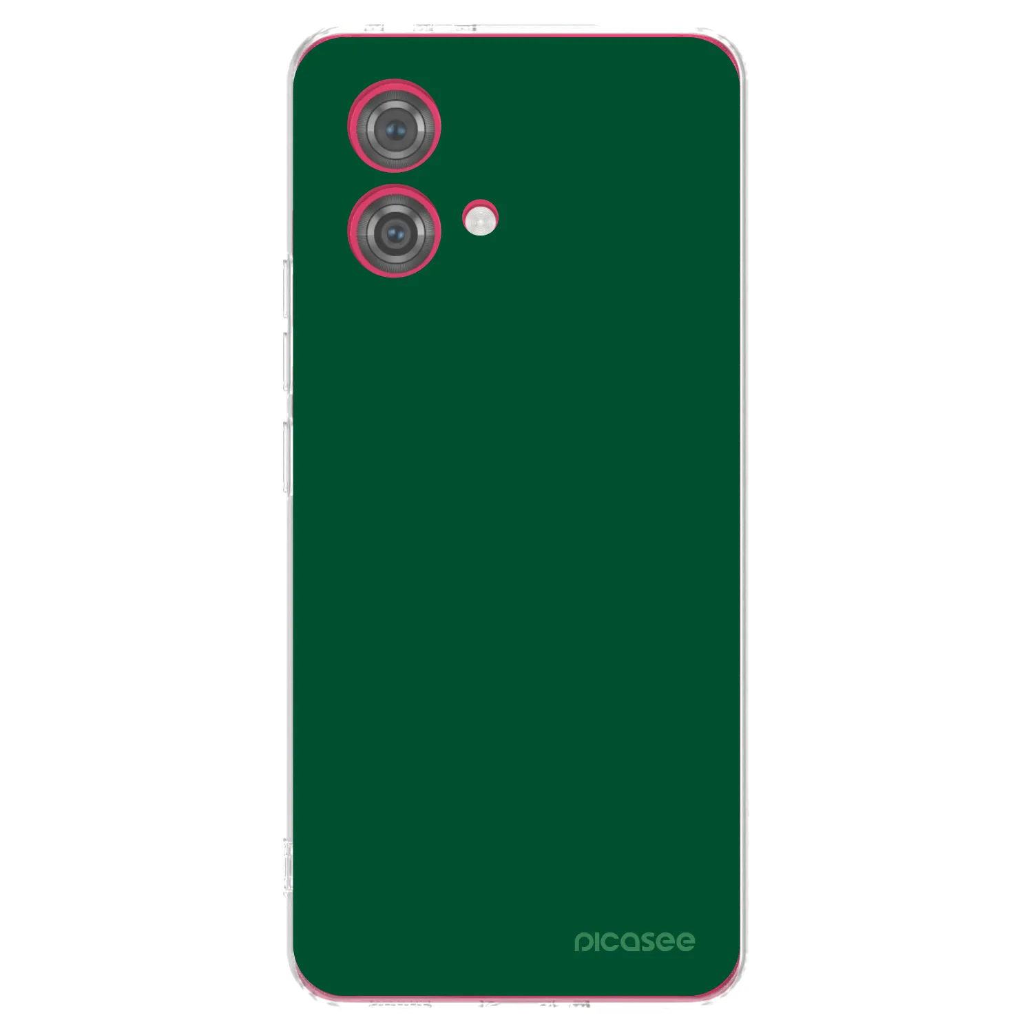 Picasee átlátszó szilikon tok az alábbi mobiltelefonokra Motorola Moto G84 5G - Green Gleam