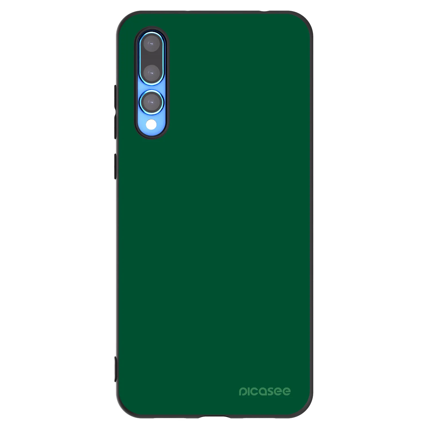 Picasee fekete szilikon tok az alábbi mobiltelefonokra Huawei P20 Pro - Green Gleam