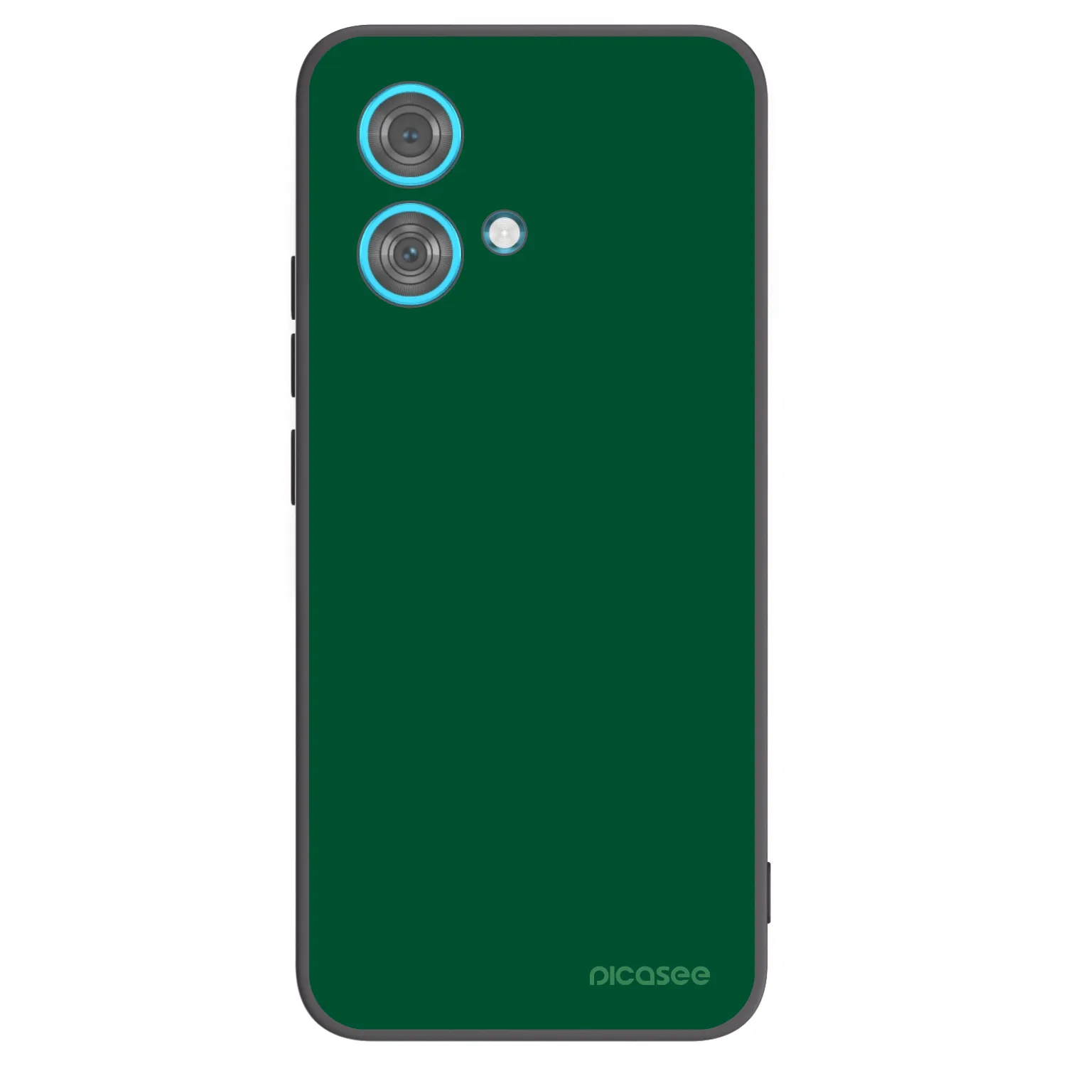 Picasee fekete szilikon tok az alábbi mobiltelefonokra Motorola Edge 40 Neo - Green Gleam