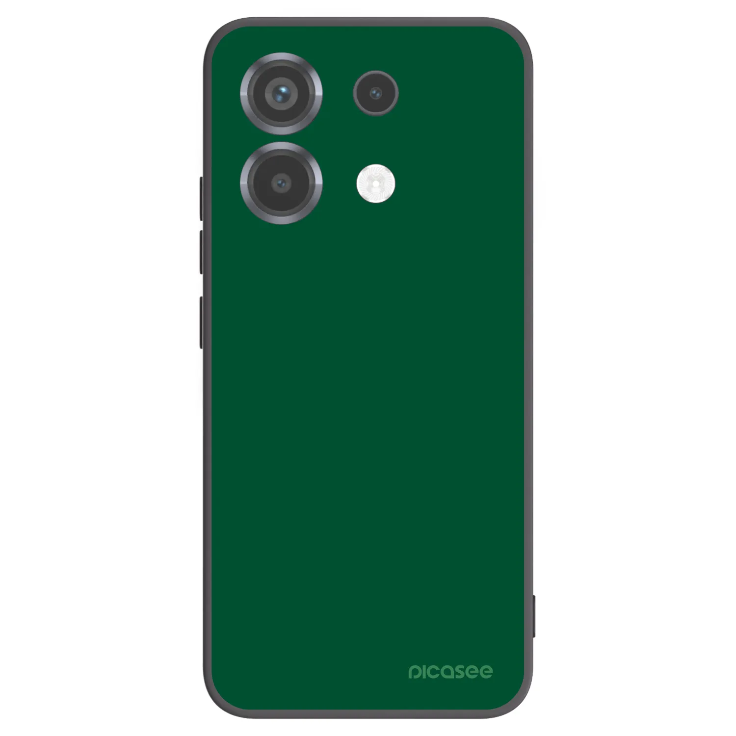 Picasee fekete szilikon tok az alábbi mobiltelefonokra Xiaomi Poco X6 - Green Gleam