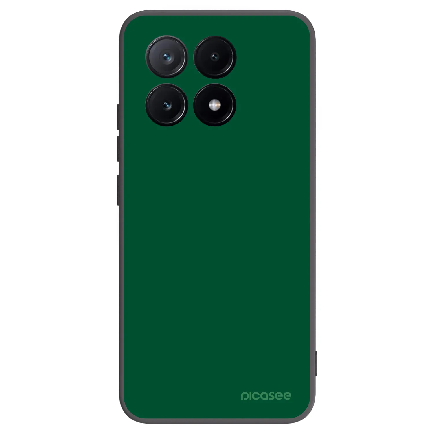 Picasee fekete szilikon tok az alábbi mobiltelefonokra Xiaomi Poco X6 Pro - Green Gleam