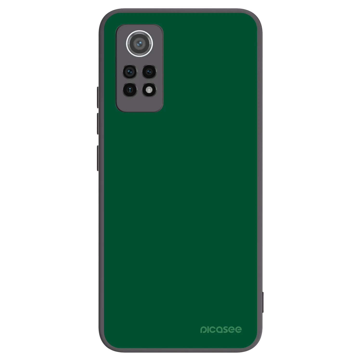 Picasee fekete szilikon tok az alábbi mobiltelefonokra Xiaomi Redmi Note 12 Pro 4G - Green Gleam