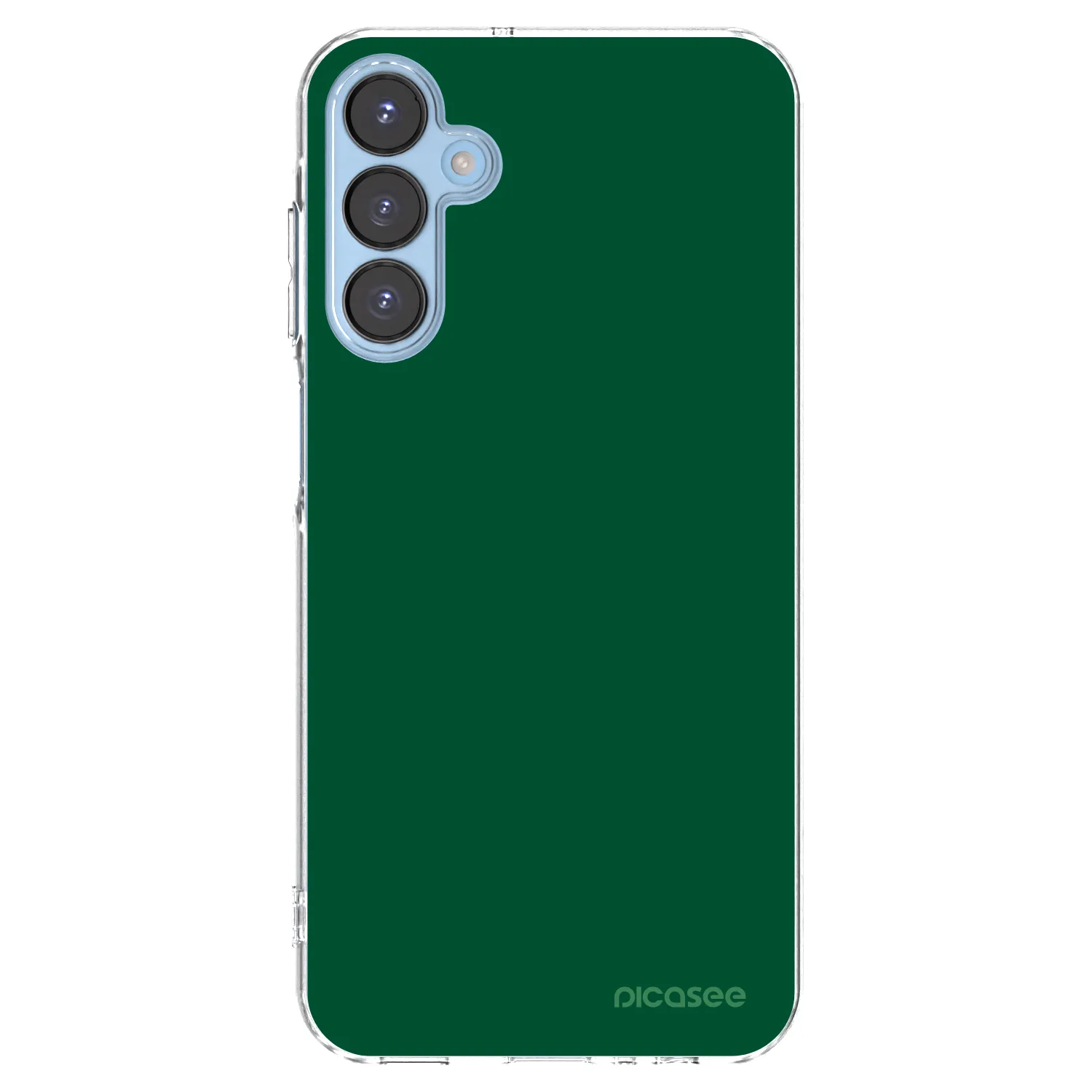 Picasee átlátszó szilikon tok az alábbi mobiltelefonokra Samsung Galaxy A15 A156B 5G - Green Gleam