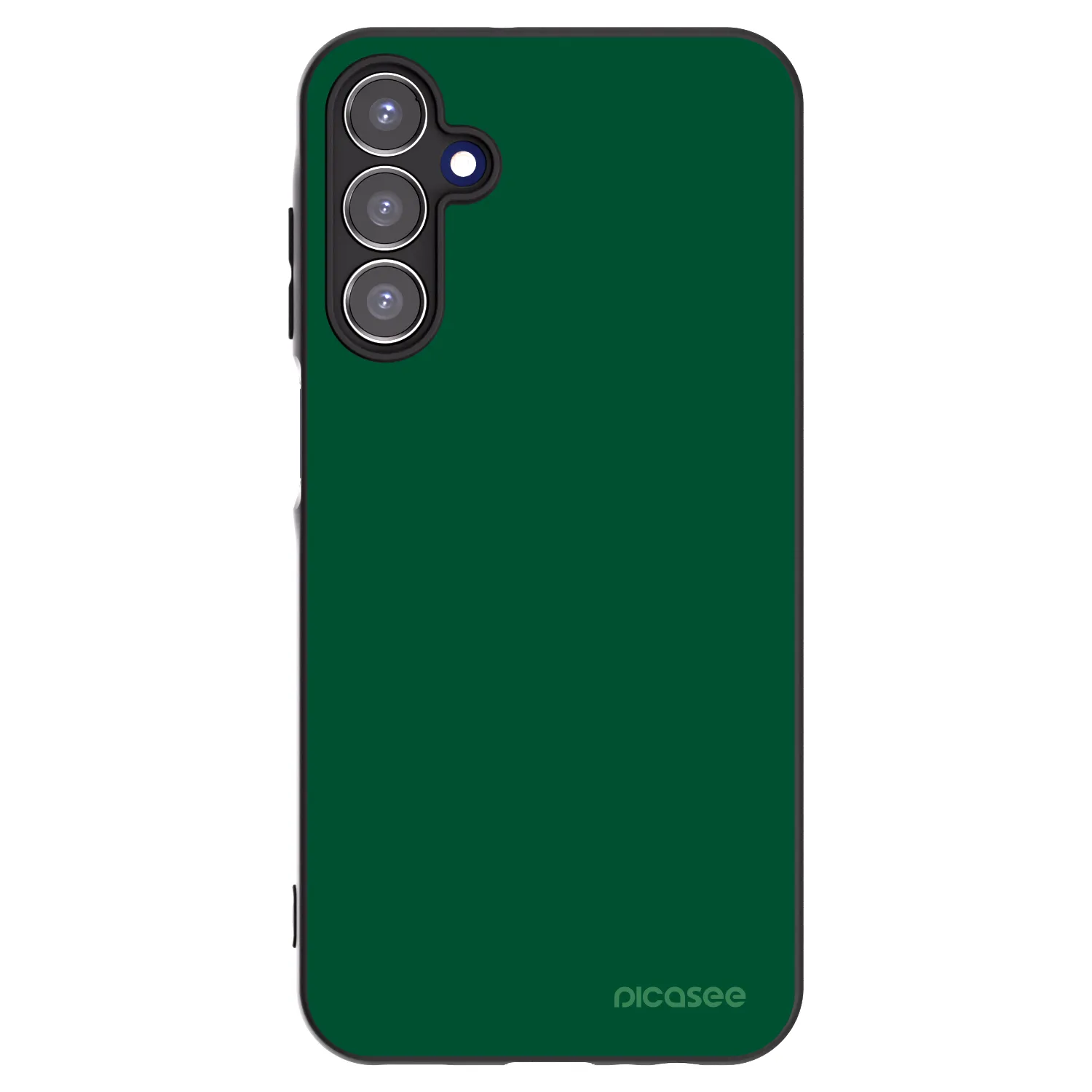 Picasee fekete szilikon tok az alábbi mobiltelefonokra Samsung Galaxy A15 A155F 4G - Green Gleam