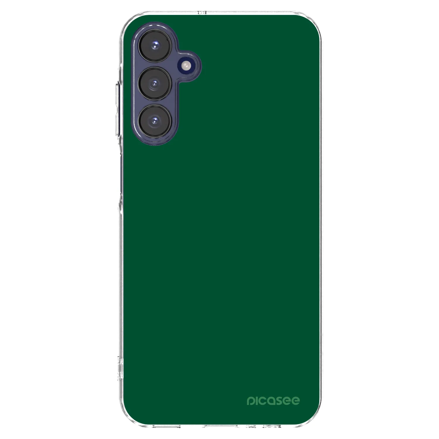 Picasee átlátszó szilikon tok az alábbi mobiltelefonokra Samsung Galaxy A15 A155F 4G - Green Gleam
