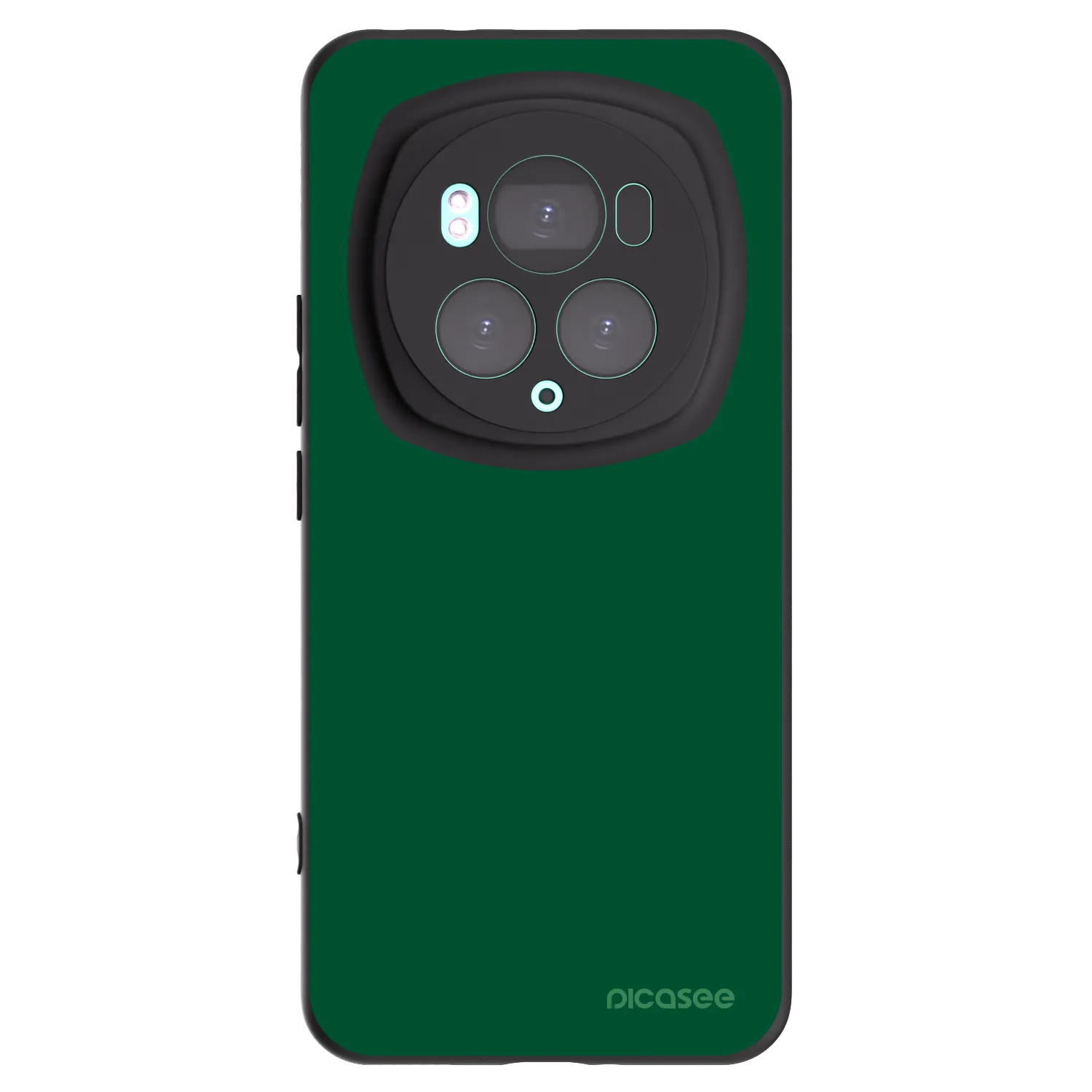 Picasee fekete szilikon tok az alábbi mobiltelefonokra Honor Magic6 Pro - Green Gleam