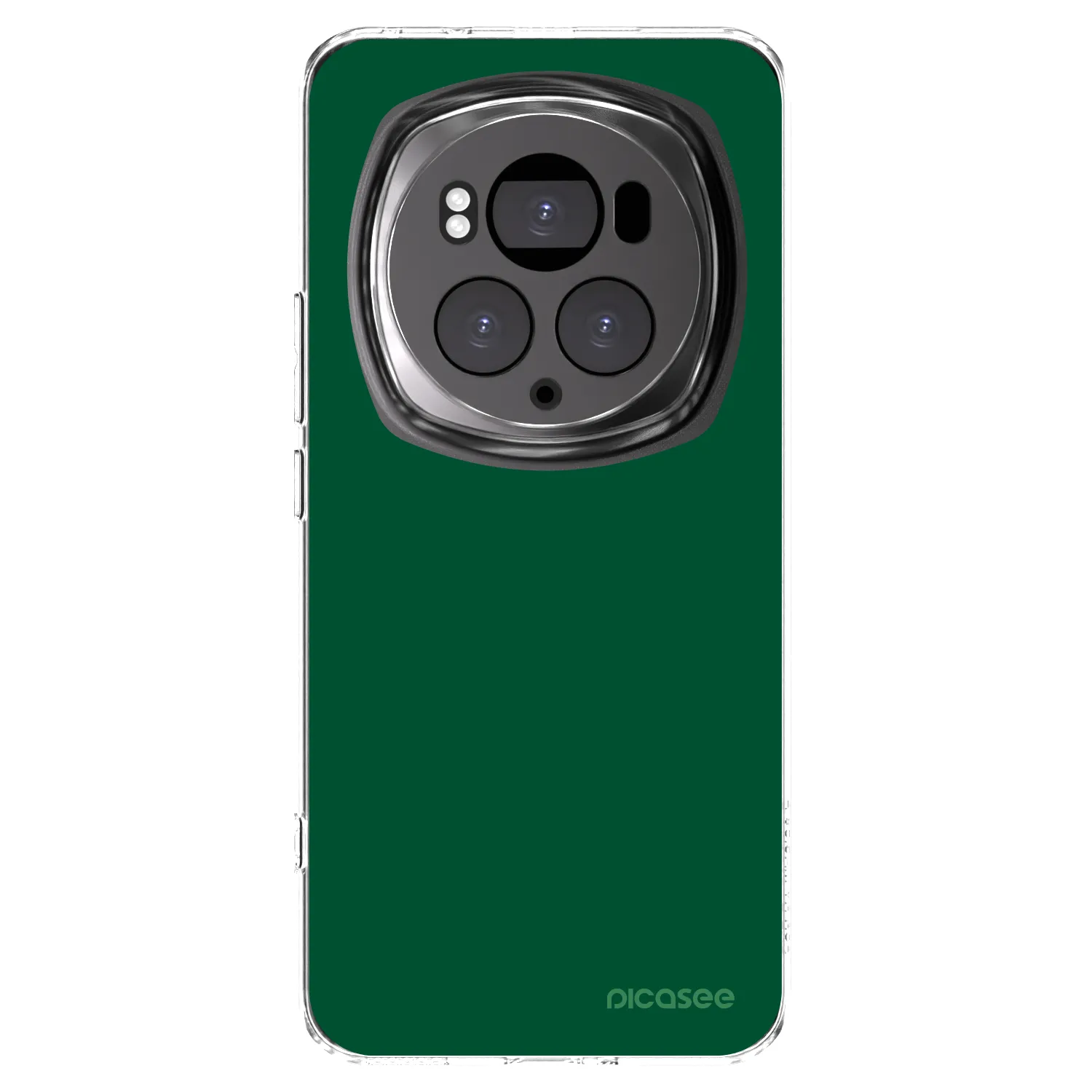 Picasee átlátszó szilikon tok az alábbi mobiltelefonokra Honor Magic6 Pro - Green Gleam