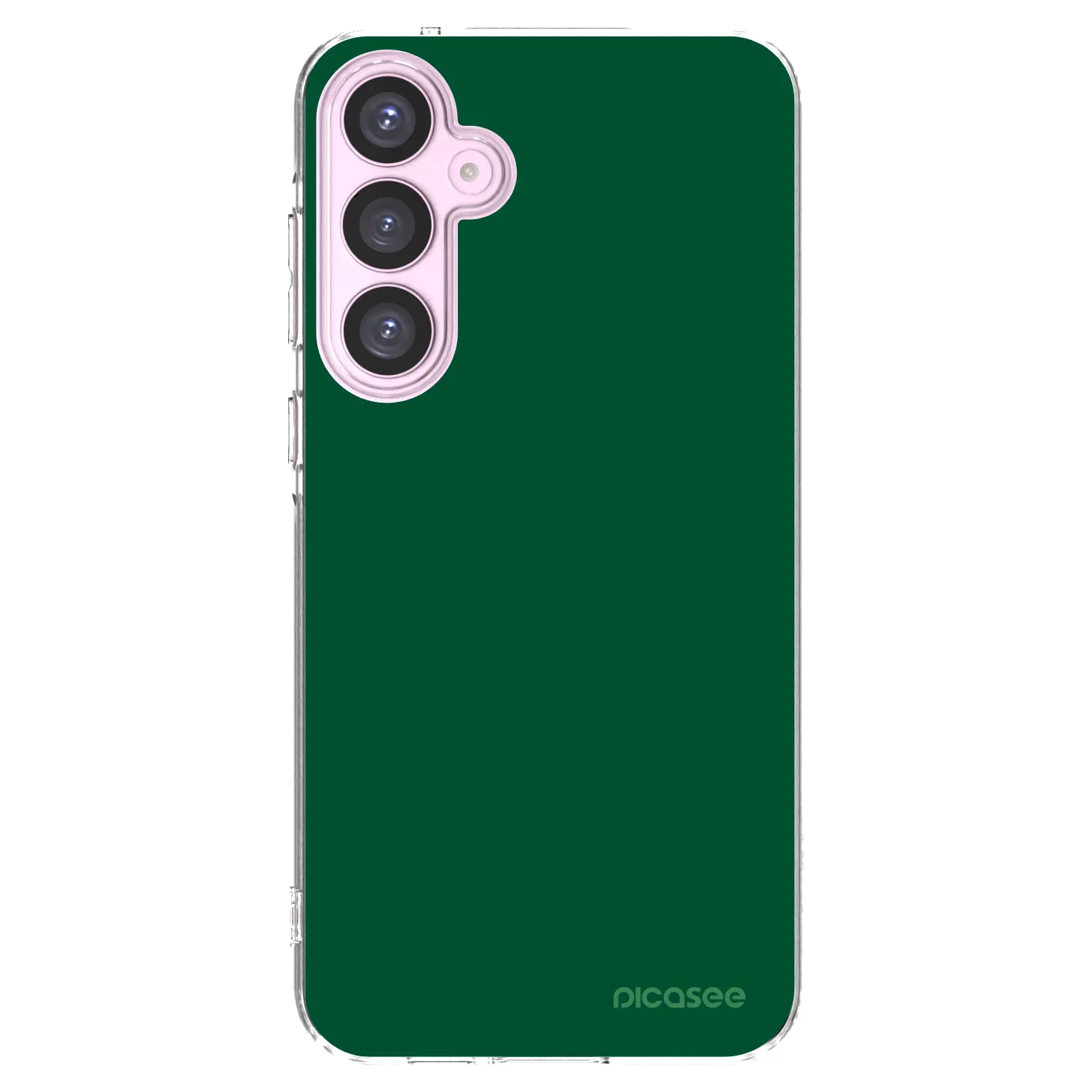 Picasee átlátszó szilikon tok az alábbi mobiltelefonokra Samsung Galaxy A55 5G A556B - Green Gleam