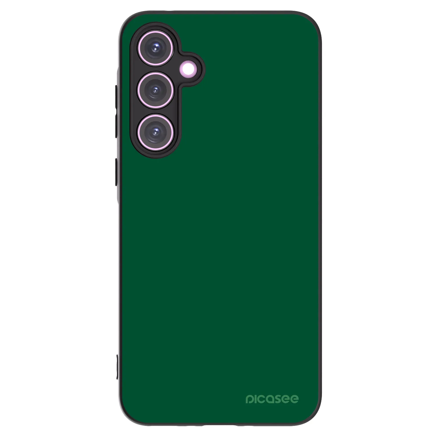 Picasee fekete szilikon tok az alábbi mobiltelefonokra Samsung Galaxy A35 5G A356B - Green Gleam