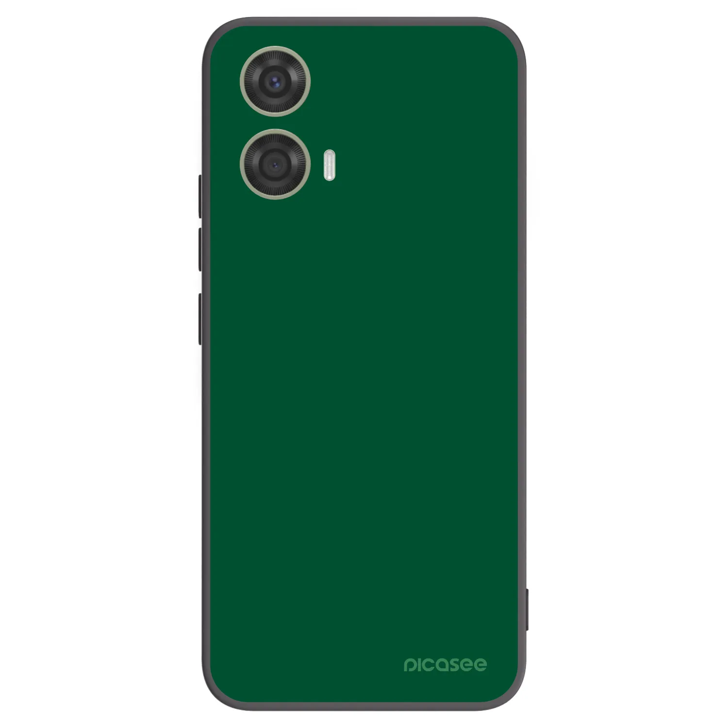 Picasee fekete szilikon tok az alábbi mobiltelefonokra Motorola Moto G24 - Green Gleam