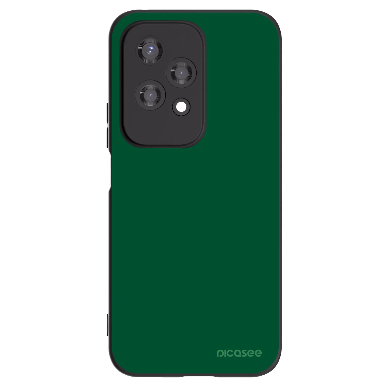 Picasee fekete szilikon tok az alábbi mobiltelefonokra Honor 200 Lite - Green Gleam