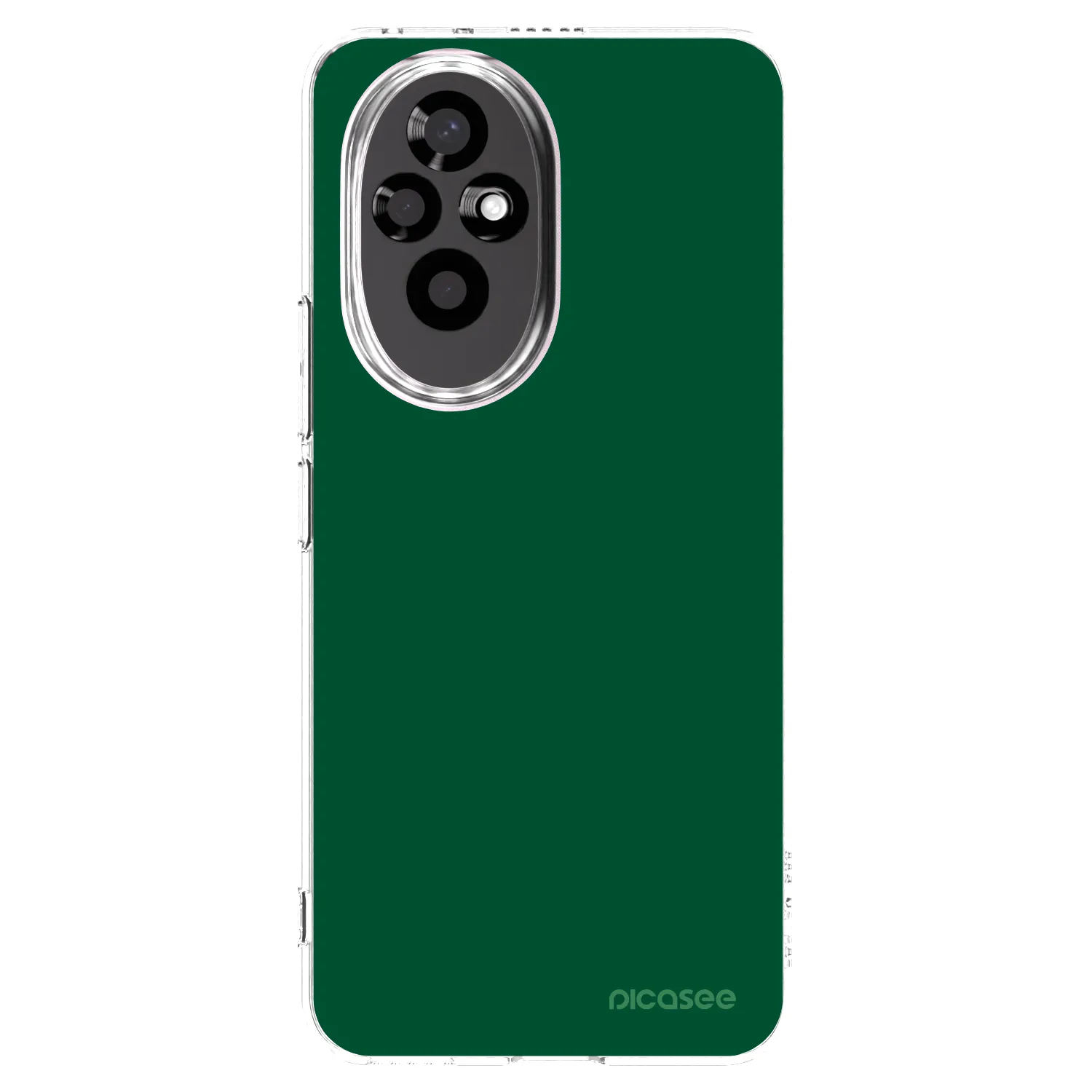 Picasee átlátszó szilikon tok az alábbi mobiltelefonokra Honor 200 Pro 5G - Green Gleam