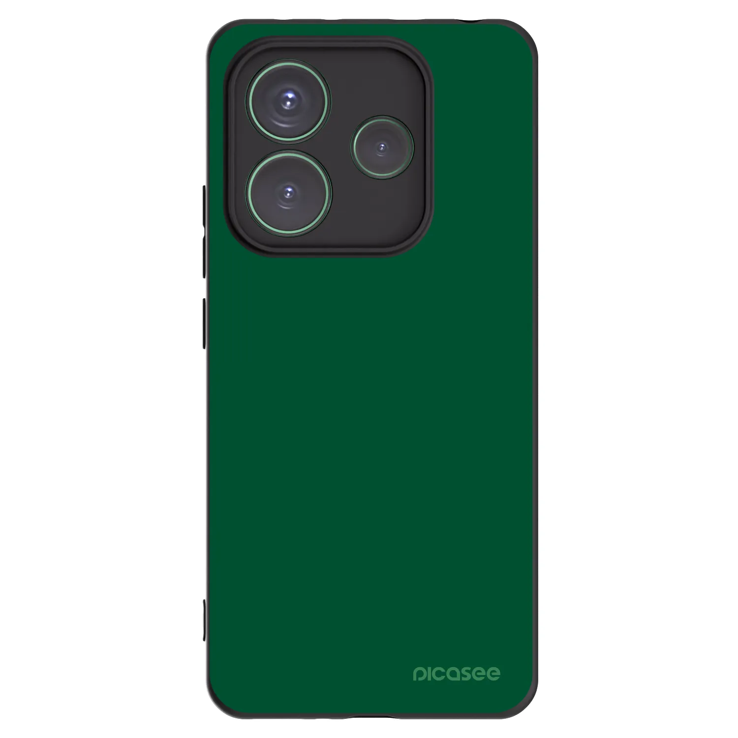 Picasee fekete szilikon tok az alábbi mobiltelefonokra Xiaomi Redmi Note 14 5G - Green Gleam