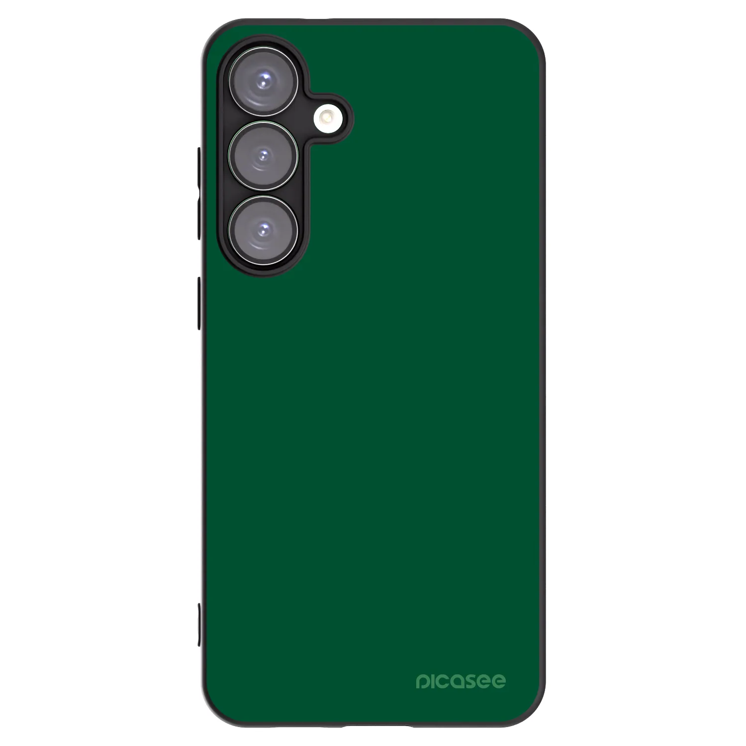 Picasee fekete szilikon tok az alábbi mobiltelefonokra Samsung Galaxy S25+ 5G - Green Gleam