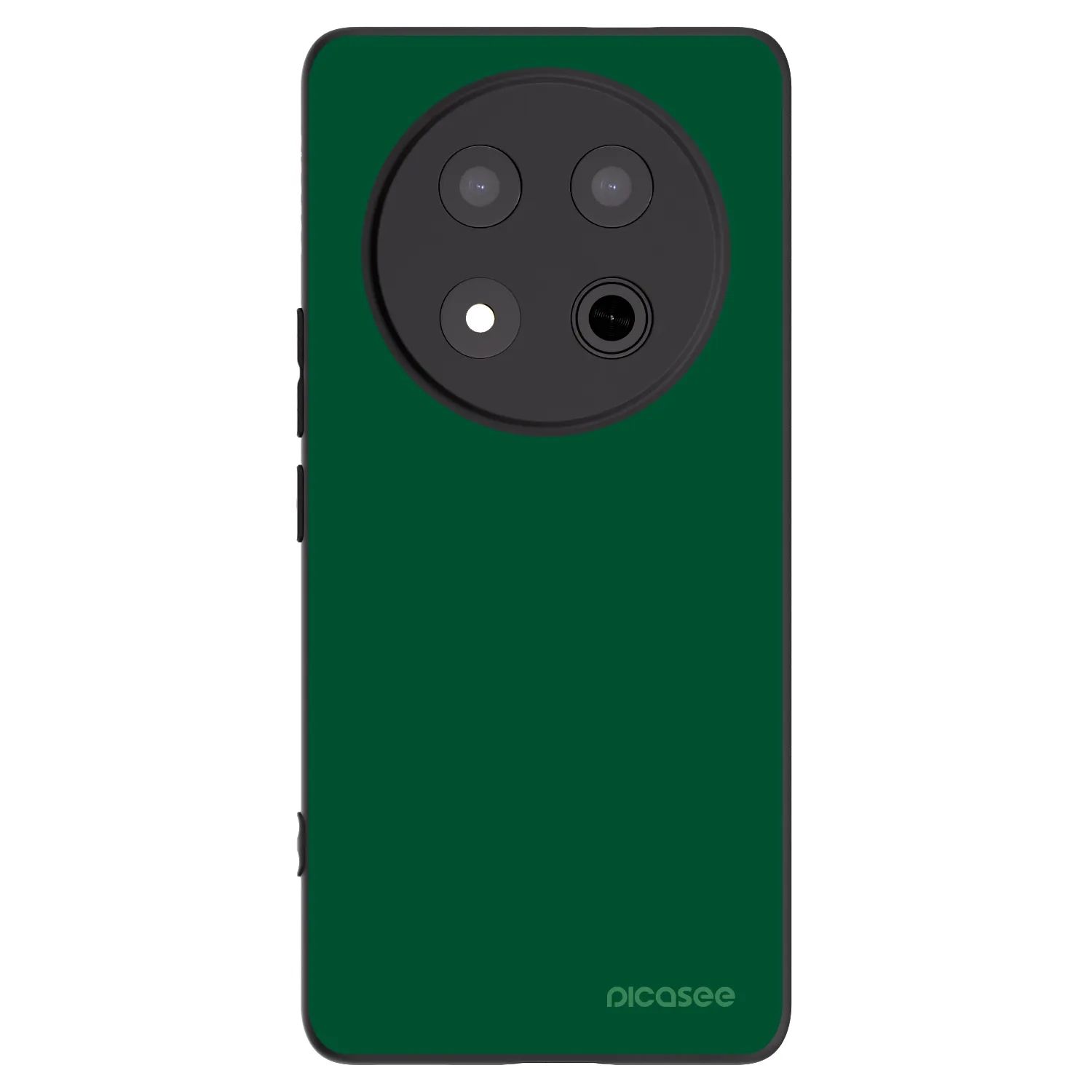Picasee fekete szilikon tok az alábbi mobiltelefonokra Honor Magic7 Lite 5G - Green Gleam
