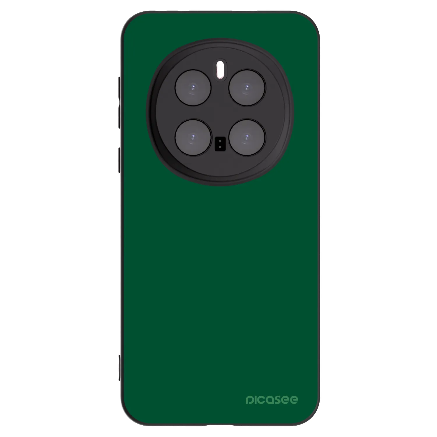 Picasee fekete szilikon tok az alábbi mobiltelefonokra Honor Magic7 Pro 5G - Green Gleam
