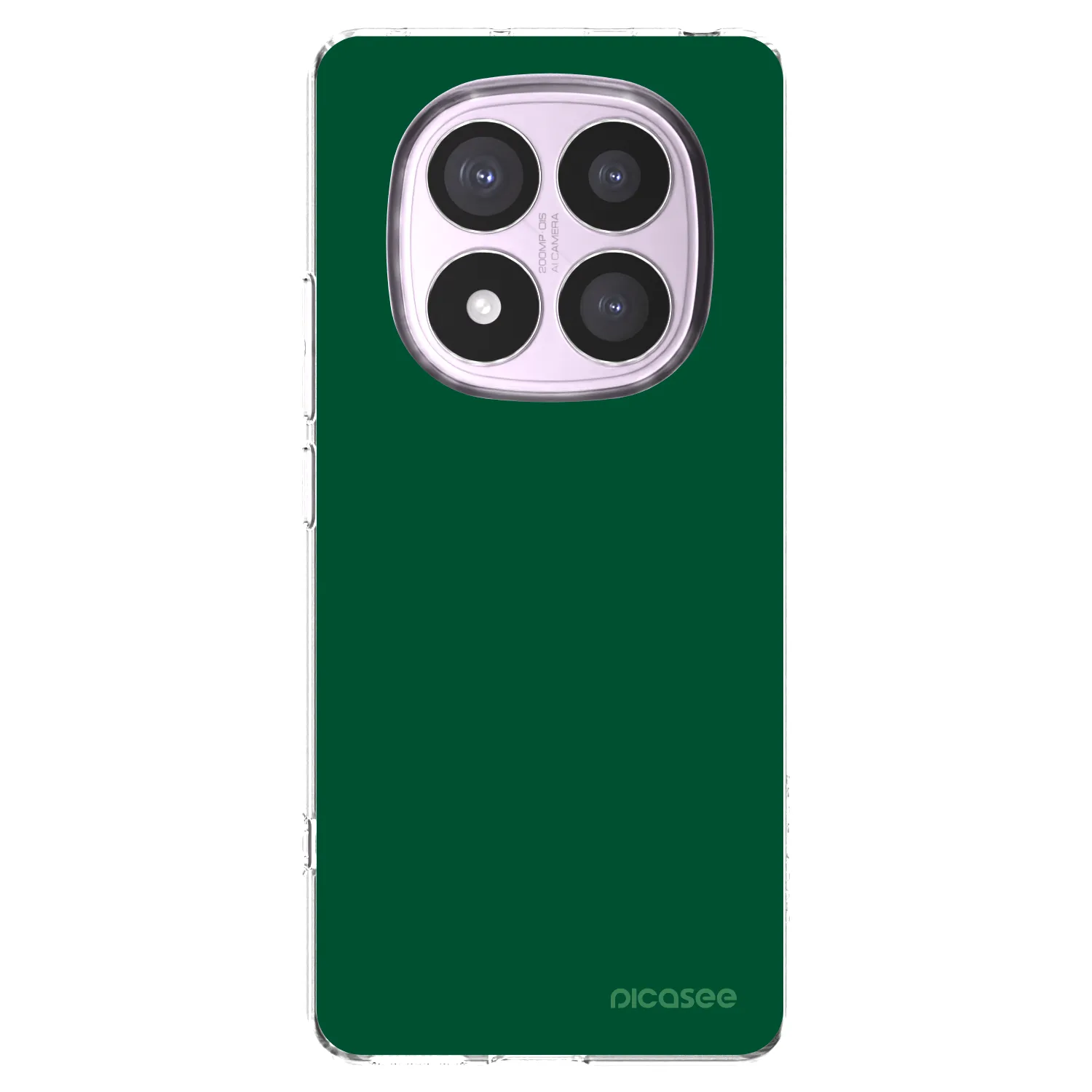 Picasee átlátszó szilikon tok az alábbi mobiltelefonokra Xiaomi Redmi Note 14 Pro 4G - Green Gleam