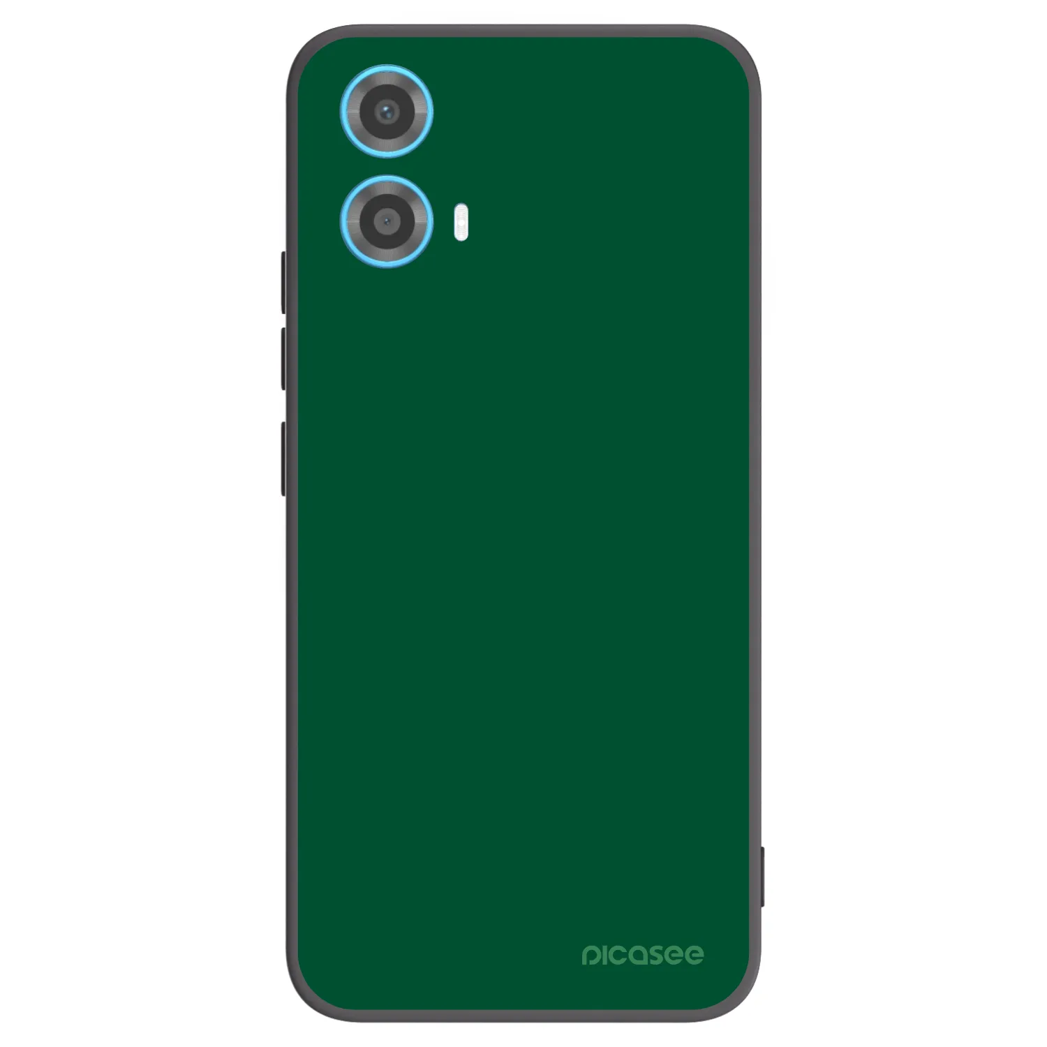 Picasee fekete szilikon tok az alábbi mobiltelefonokra Motorola Moto G34 5G - Green Gleam