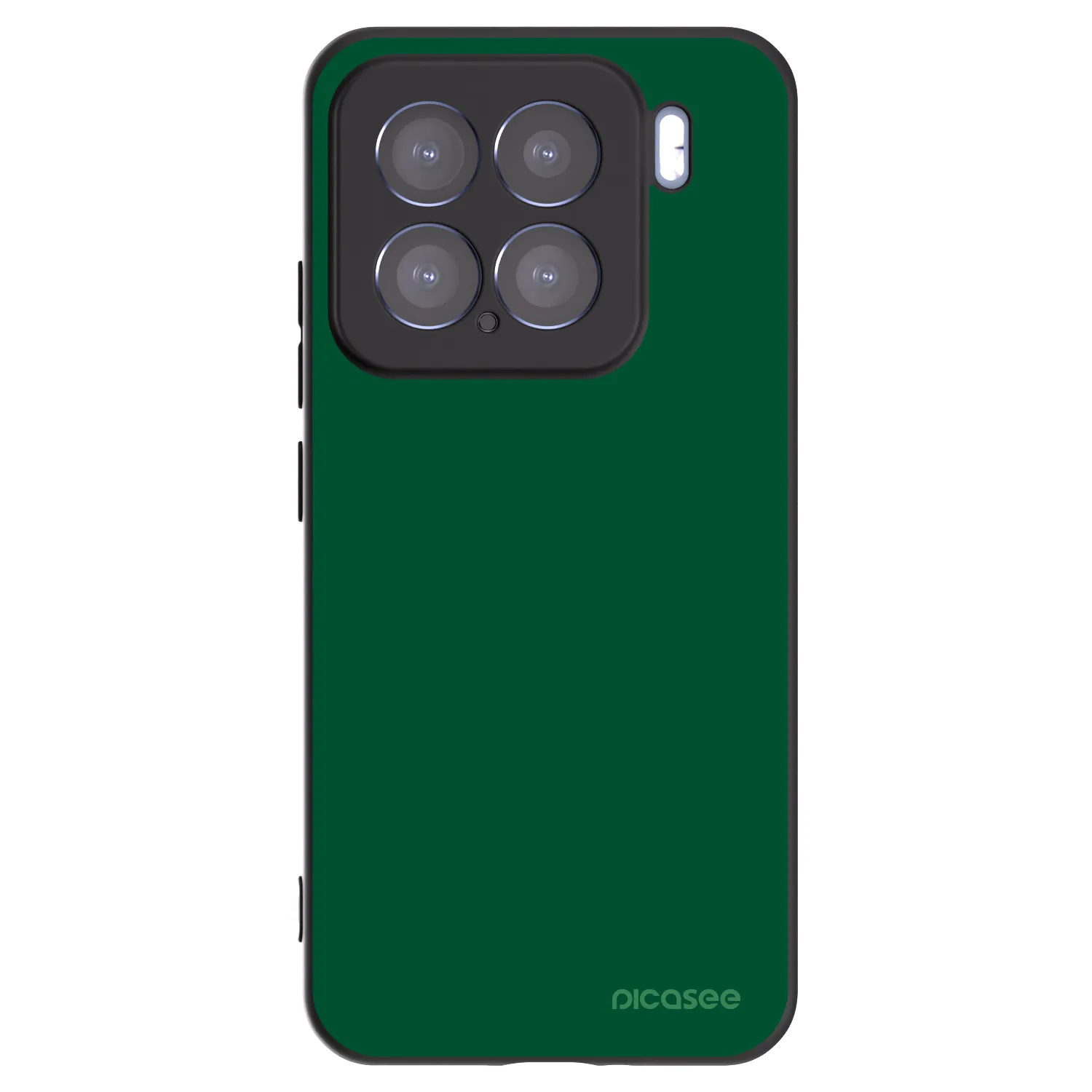 Picasee fekete szilikon tok az alábbi mobiltelefonokra Xiaomi 15 - Green Gleam