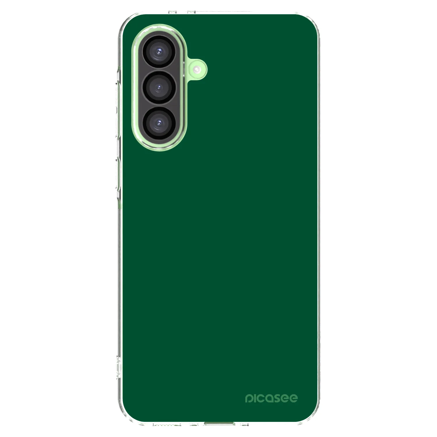 Picasee átlátszó szilikon tok az alábbi mobiltelefonokra Samsung Galaxy A26 5G A266B - Green Gleam