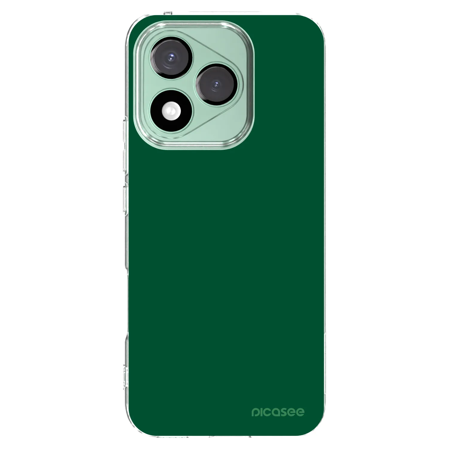 Picasee átlátszó szilikon tok az alábbi mobiltelefonokra Honor 400 Lite 5G - Green Gleam