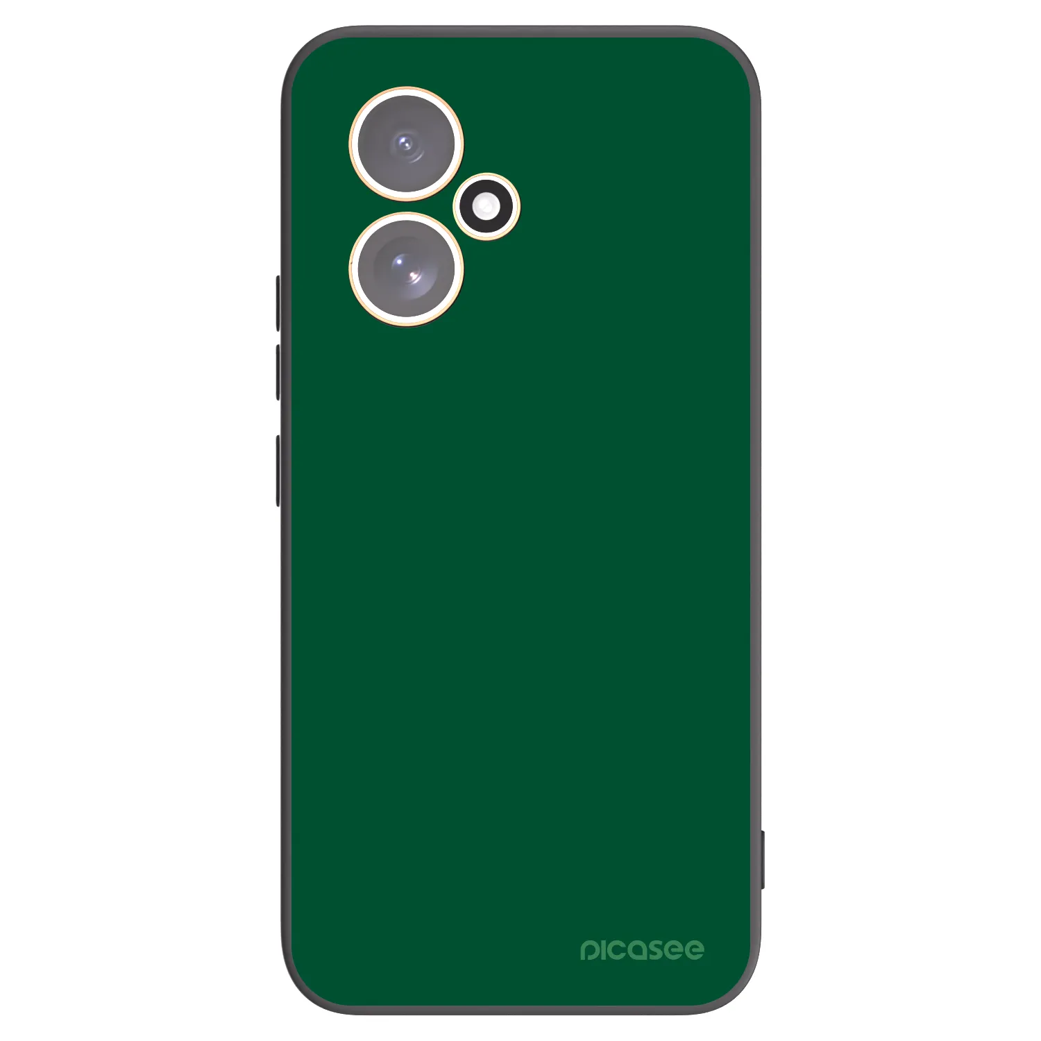 Picasee fekete szilikon tok az alábbi mobiltelefonokra Honor 400 5G - Green Gleam