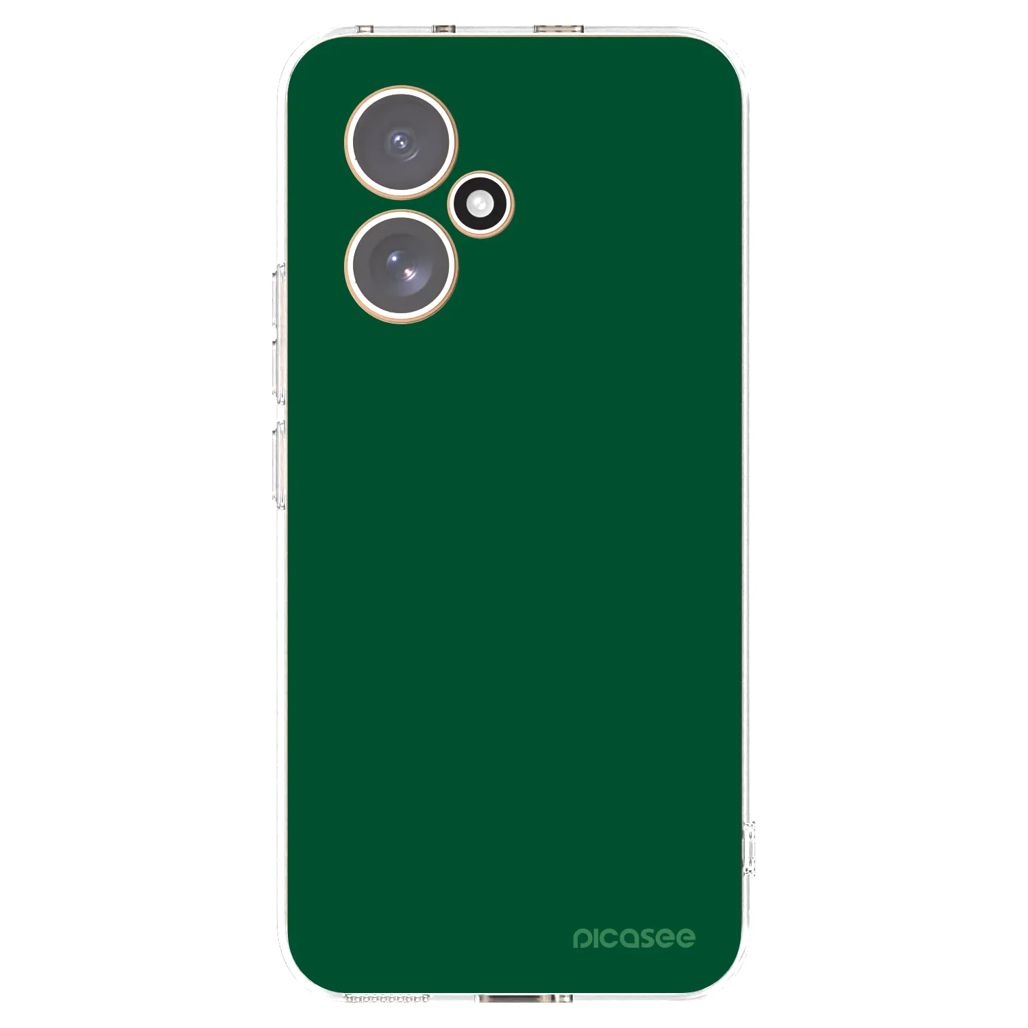 Picasee átlátszó szilikon tok az alábbi mobiltelefonokra Honor 400 5G - Green Gleam
