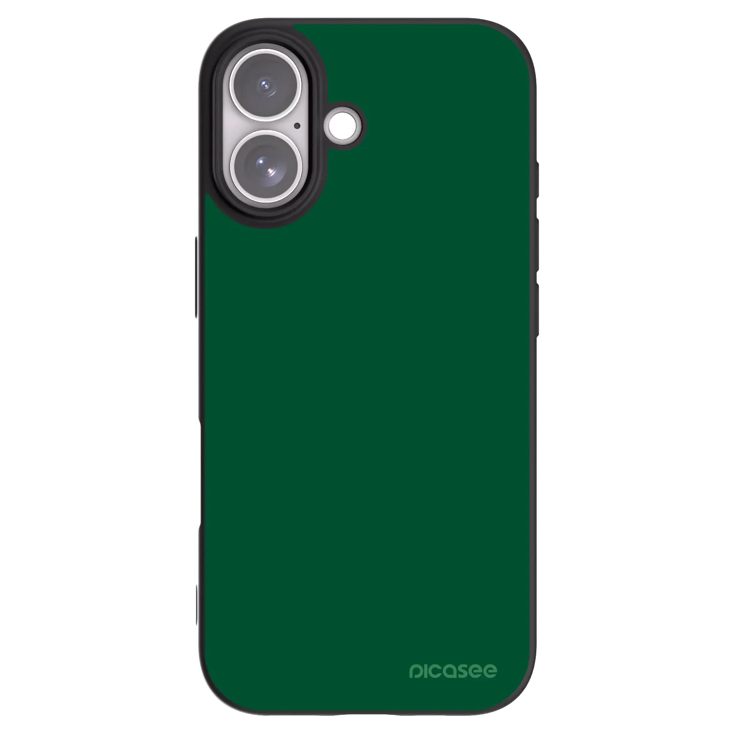 Picasee fekete szilikon tok az alábbi mobiltelefonokra Apple iPhone 17 - Green Gleam