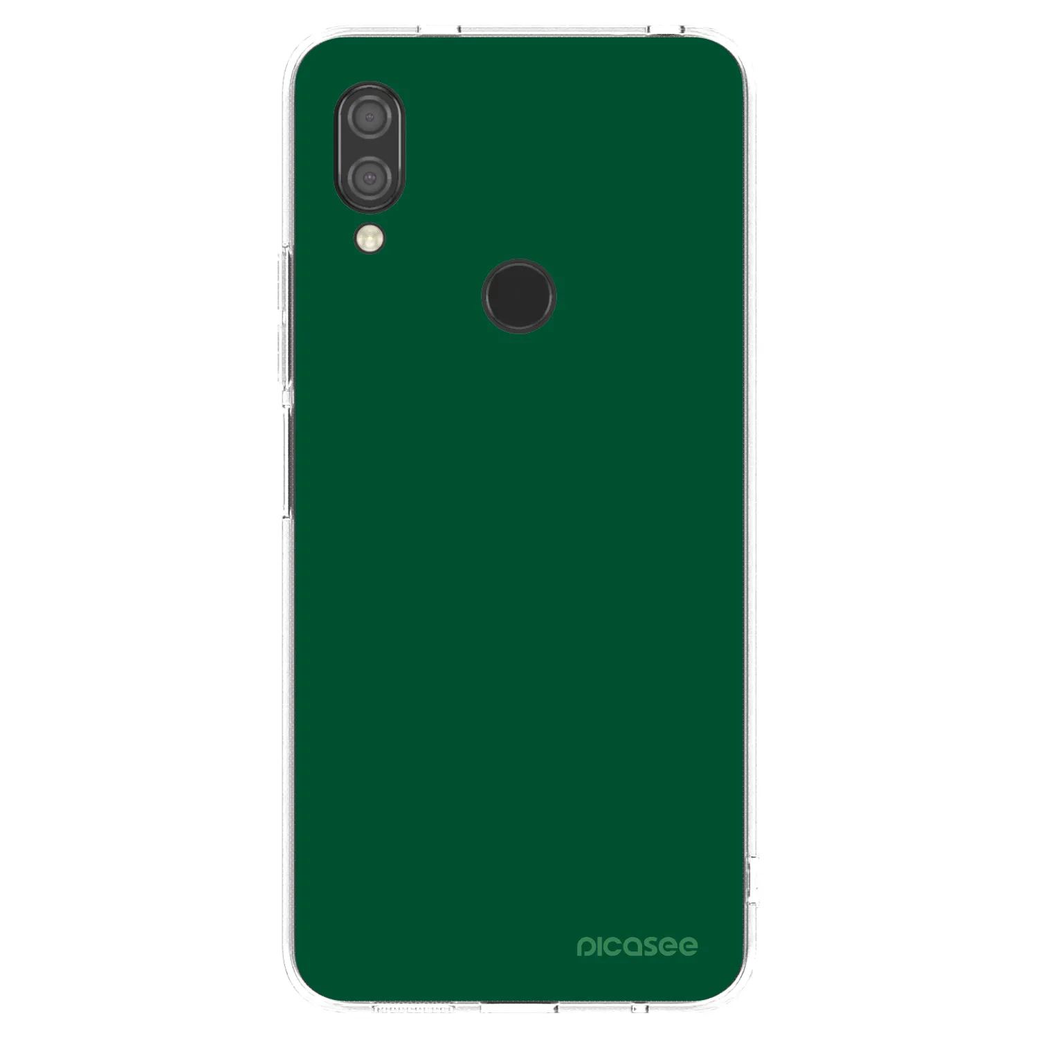 Picasee átlátszó szilikon tok az alábbi mobiltelefonokra Xiaomi Redmi 7 - Green Gleam