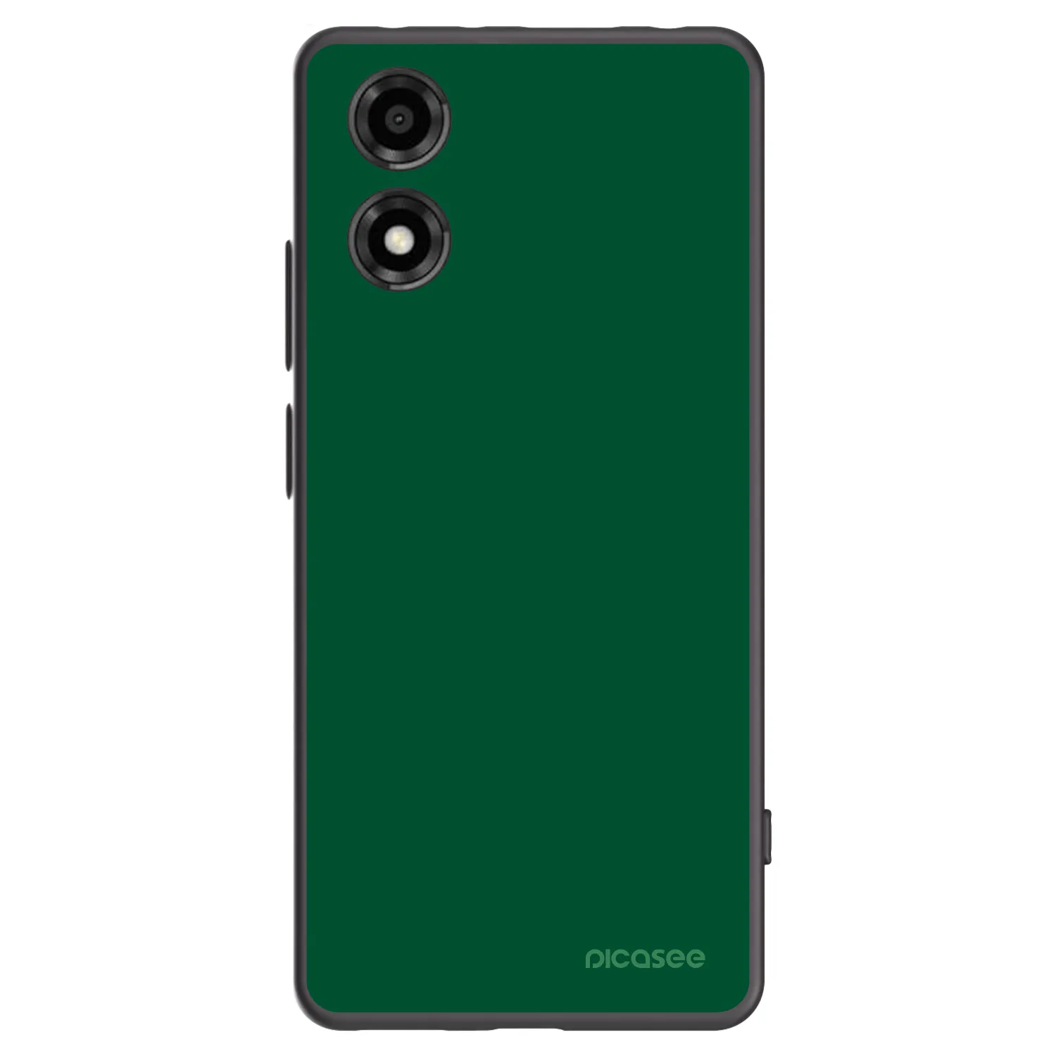 Picasee fekete szilikon tok az alábbi mobiltelefonokra Motorola Moto E14 - Green Gleam
