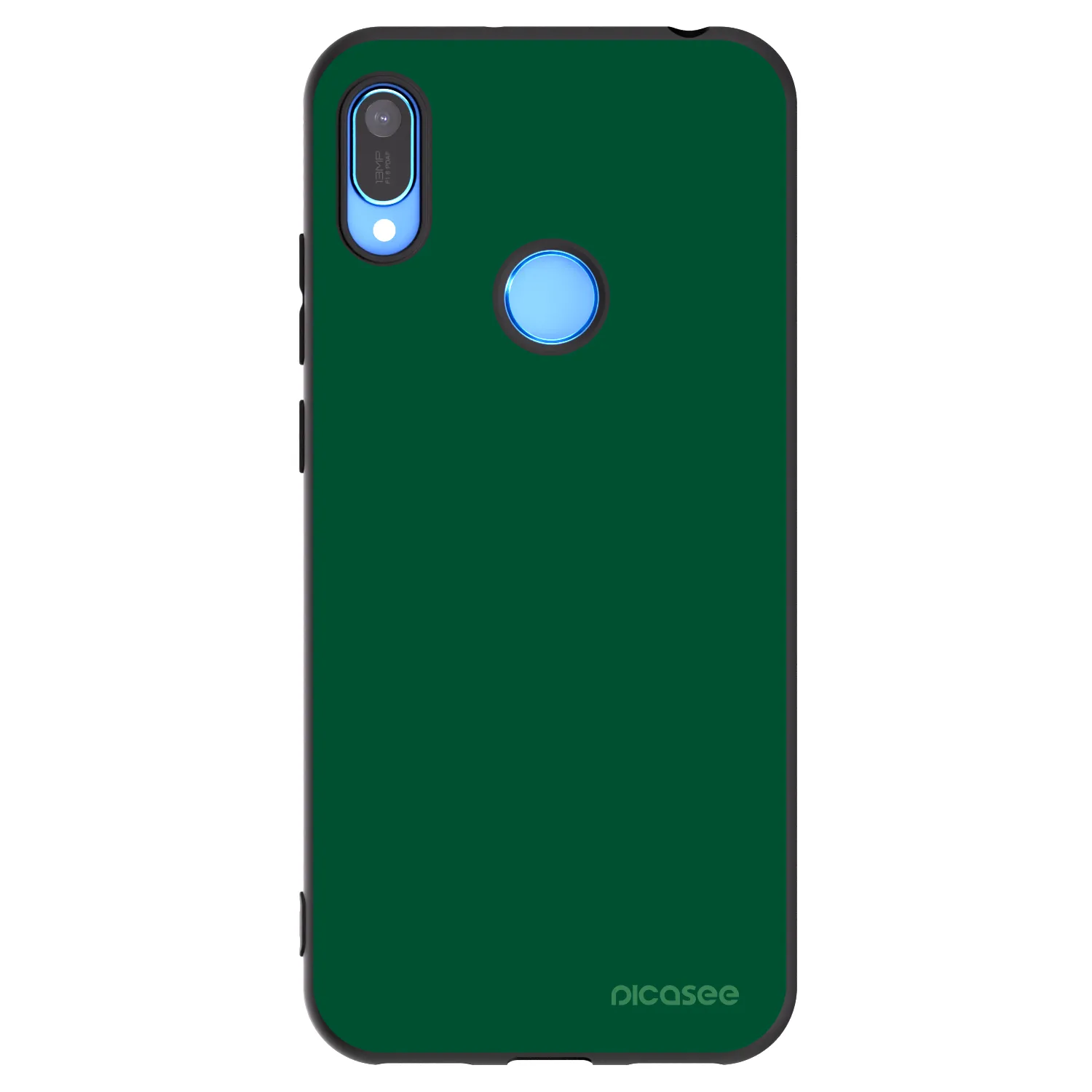 Picasee fekete szilikon tok az alábbi mobiltelefonokra Huawei Y6 2019 - Green Gleam