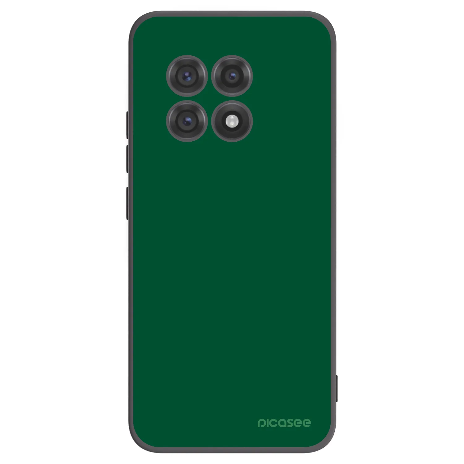 Picasee fekete szilikon tok az alábbi mobiltelefonokra OnePlus 13R 5G - Green Gleam