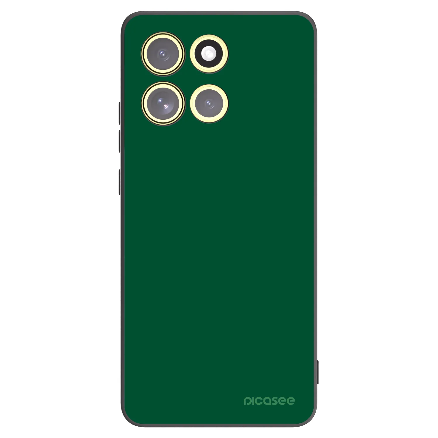 Picasee fekete szilikon tok az alábbi mobiltelefonokra Motorola Moto G86 5G - Green Gleam