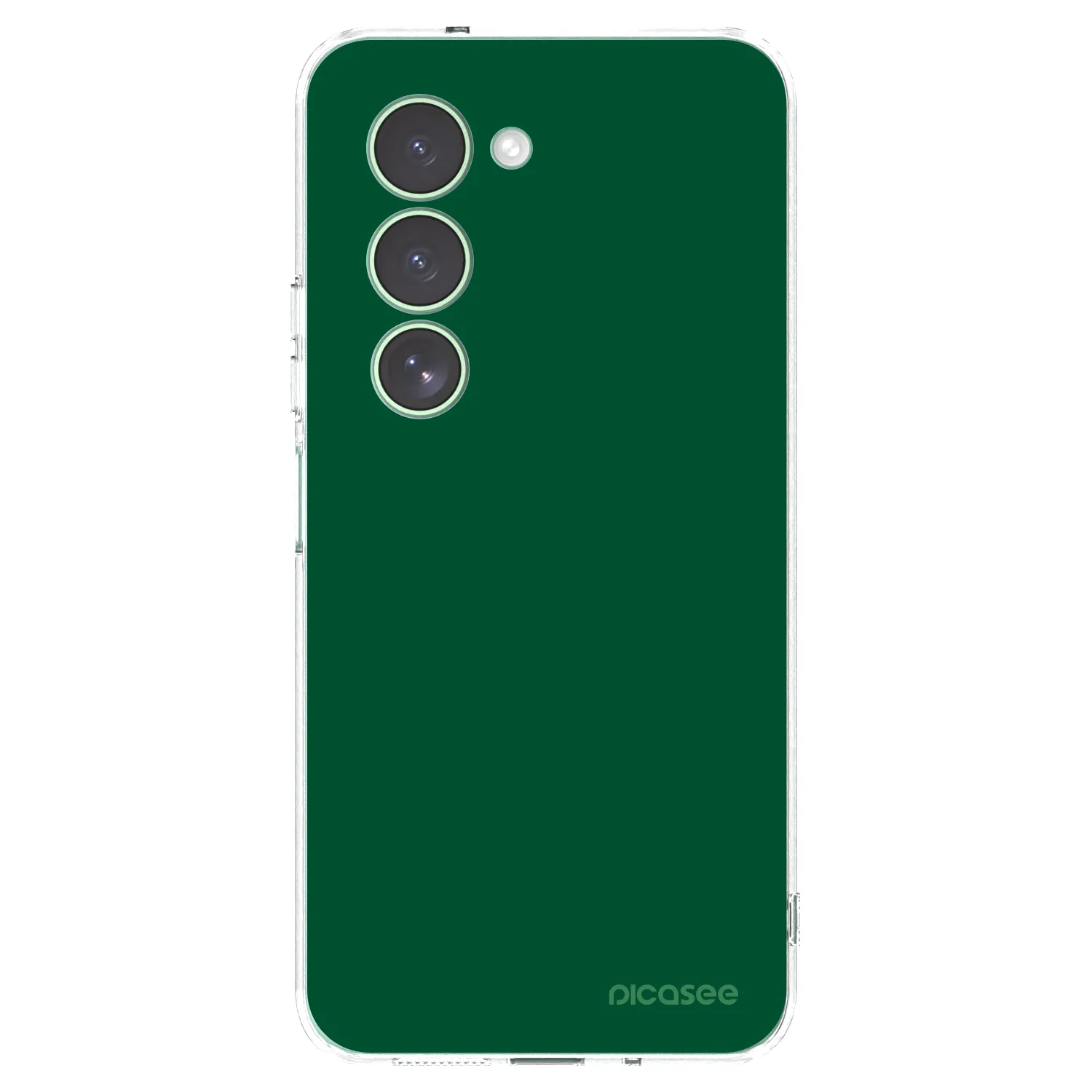 Picasee átlátszó szilikon tok az alábbi mobiltelefonokra Xiaomi Redmi 15 5G - Green Gleam