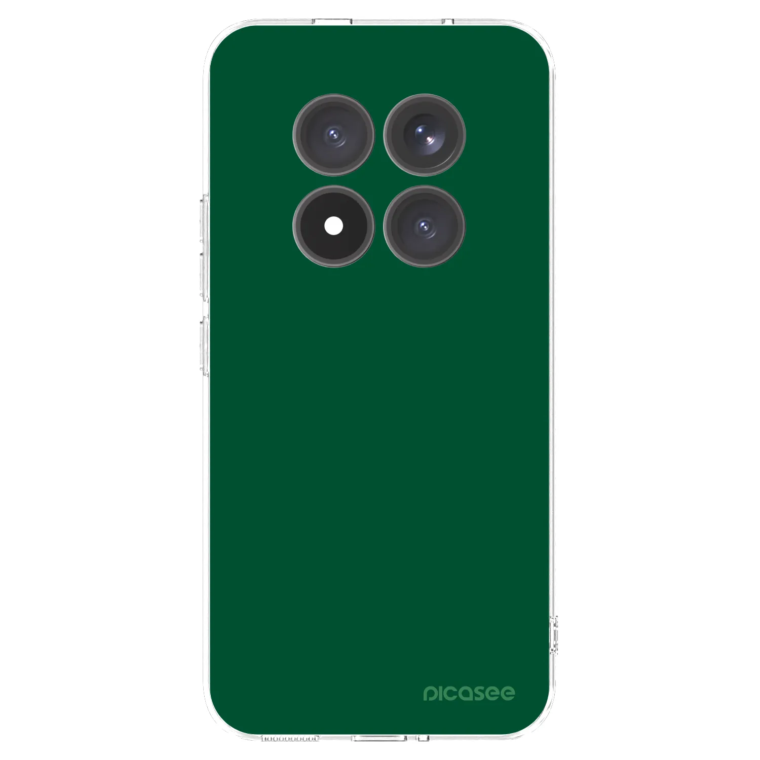 Picasee átlátszó szilikon tok az alábbi mobiltelefonokra Xiaomi Redmi Note 15 Pro+ - Green Gleam