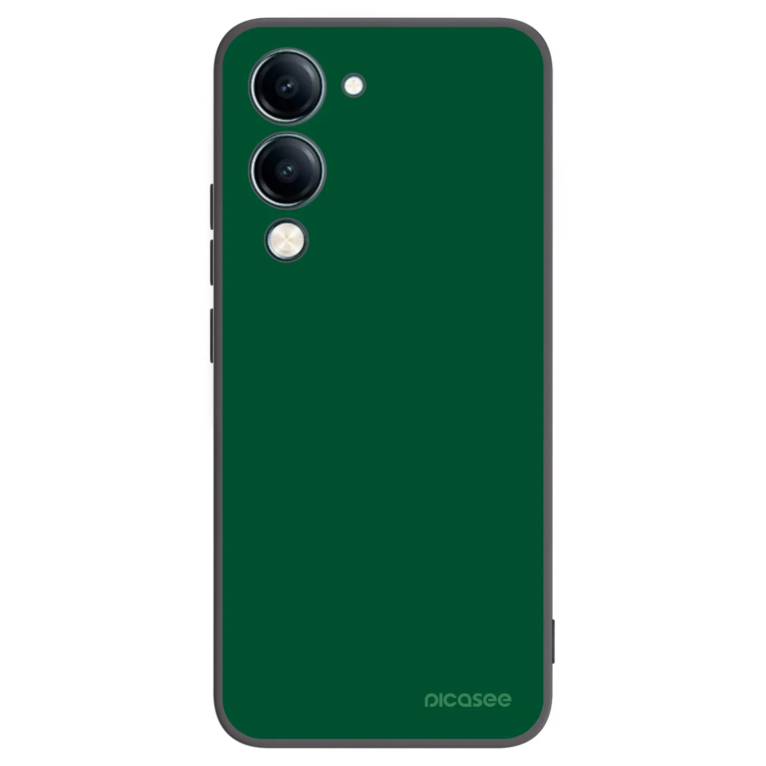 Picasee fekete szilikon tok az alábbi mobiltelefonokra Vivo Y29s 5G - Green Gleam