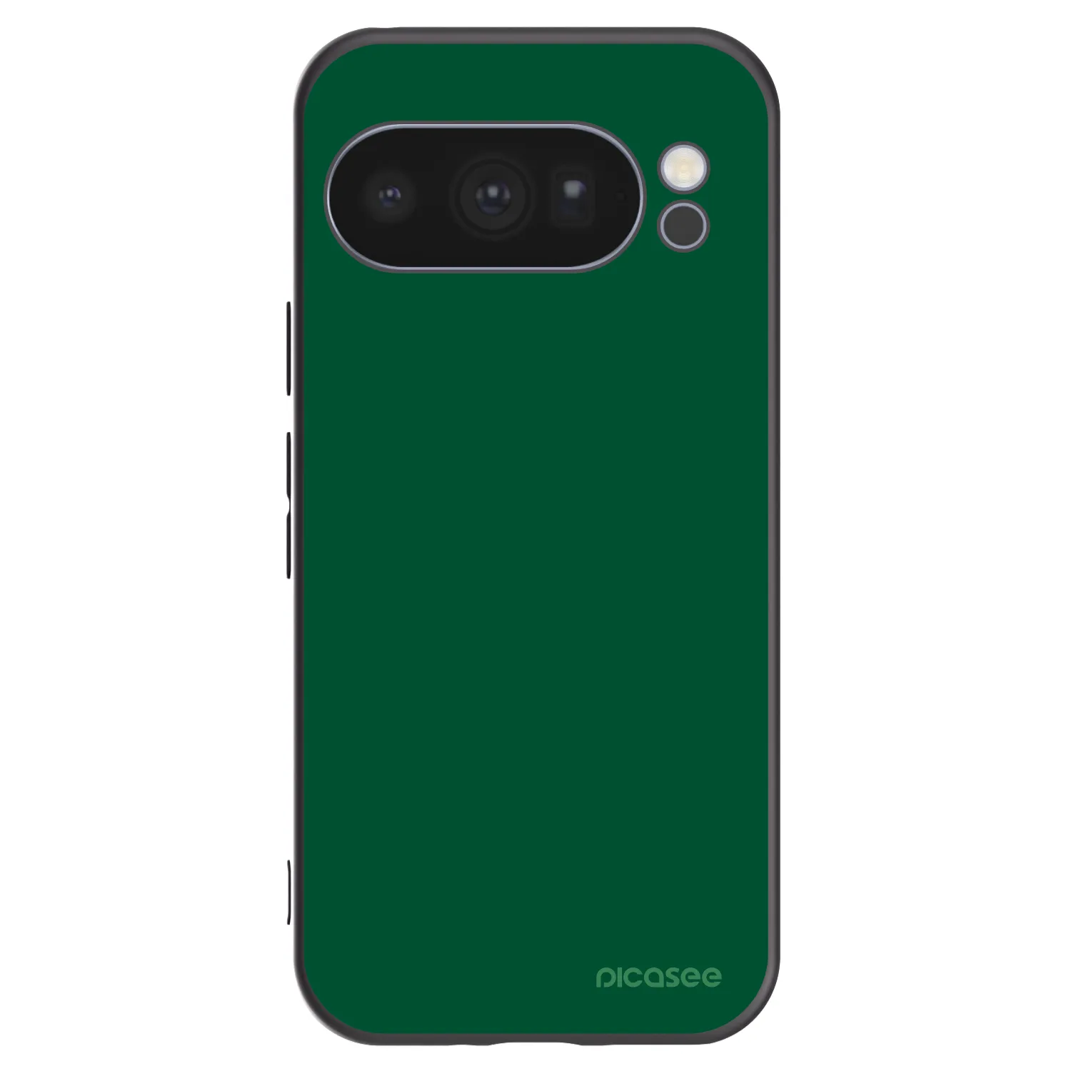 Picasee fekete szilikon tok az alábbi mobiltelefonokra Google Pixel 10 Pro - Green Gleam
