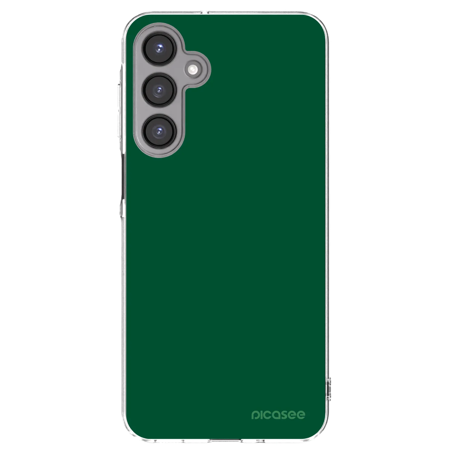 Picasee átlátszó szilikon tok az alábbi mobiltelefonokra Samsung Galaxy A16 4G - Green Gleam