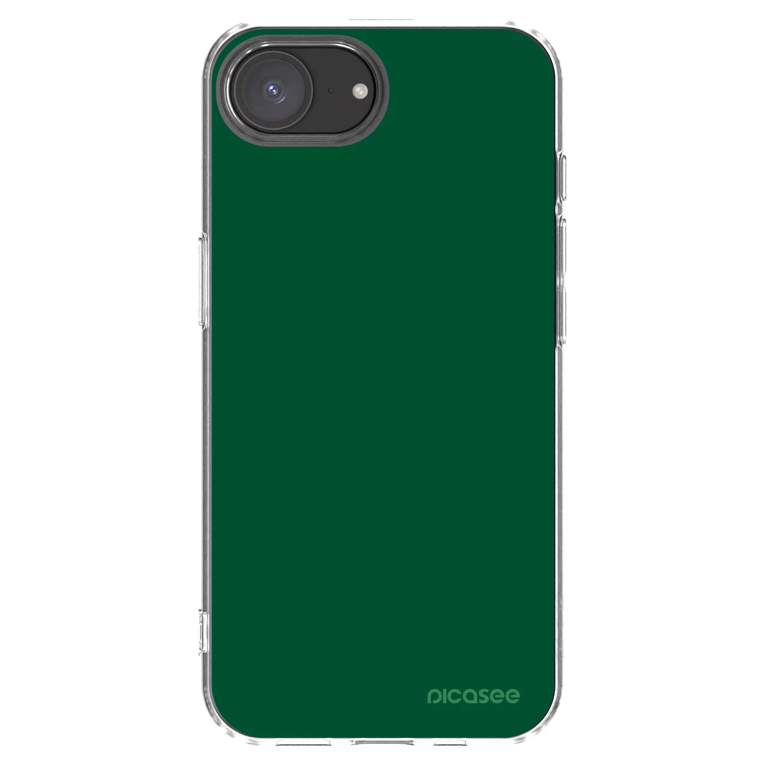 Picasee átlátszó szilikon tok az alábbi mobiltelefonokra Apple iPhone 17e - Green Gleam