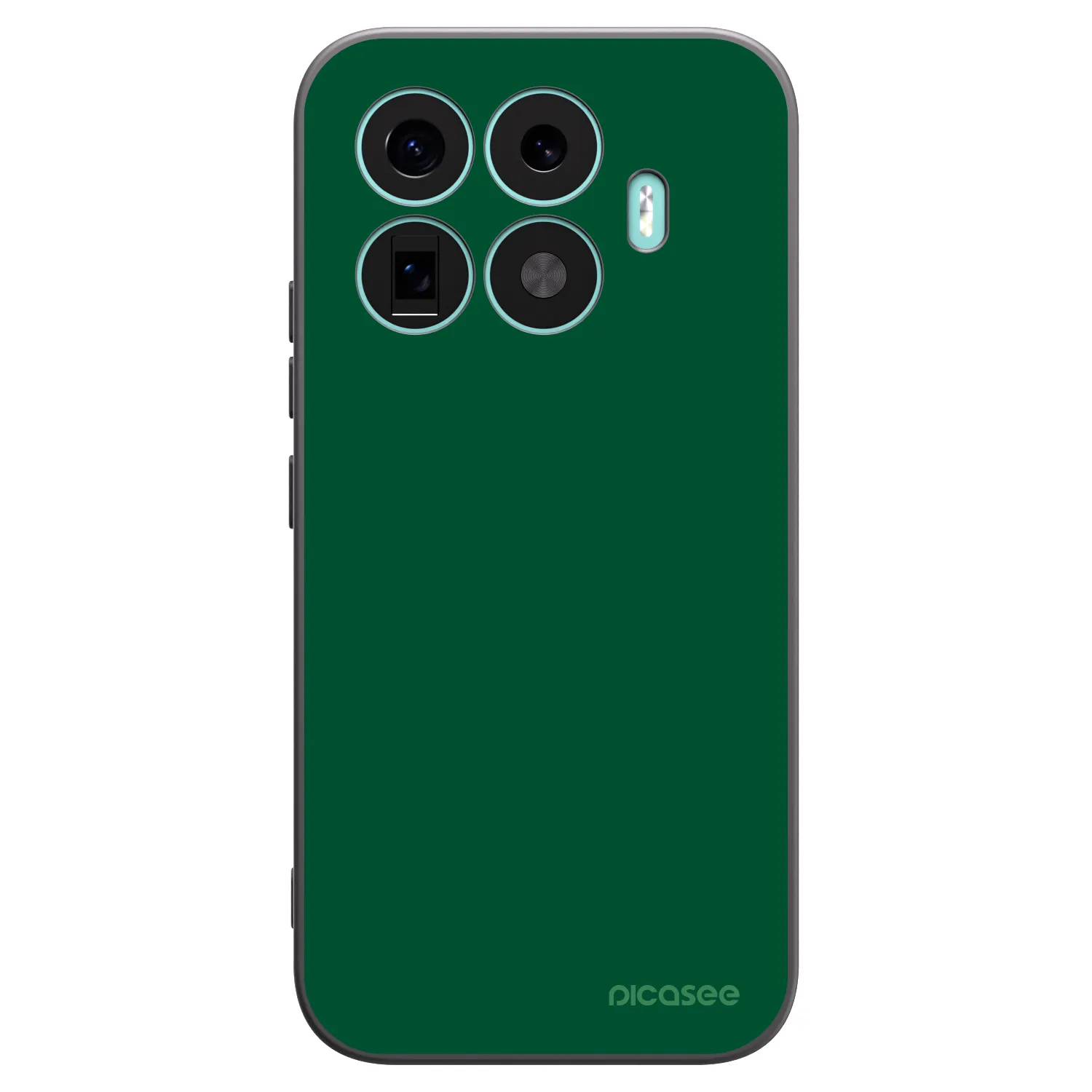 Picasee fekete szilikon tok az alábbi mobiltelefonokra Xiaomi 17T - Green Gleam