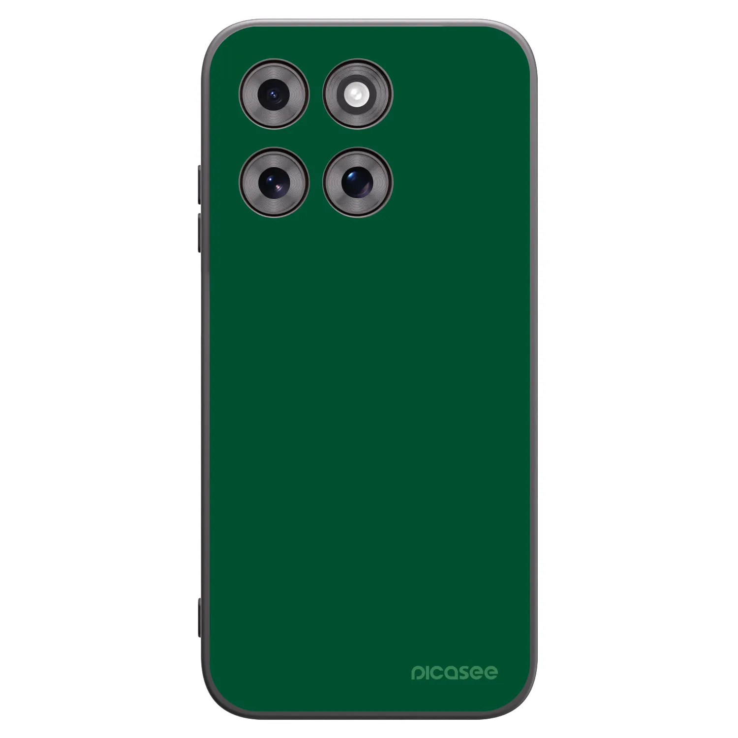 Picasee fekete szilikon tok az alábbi mobiltelefonokra Motorola Moto G77 - Green Gleam