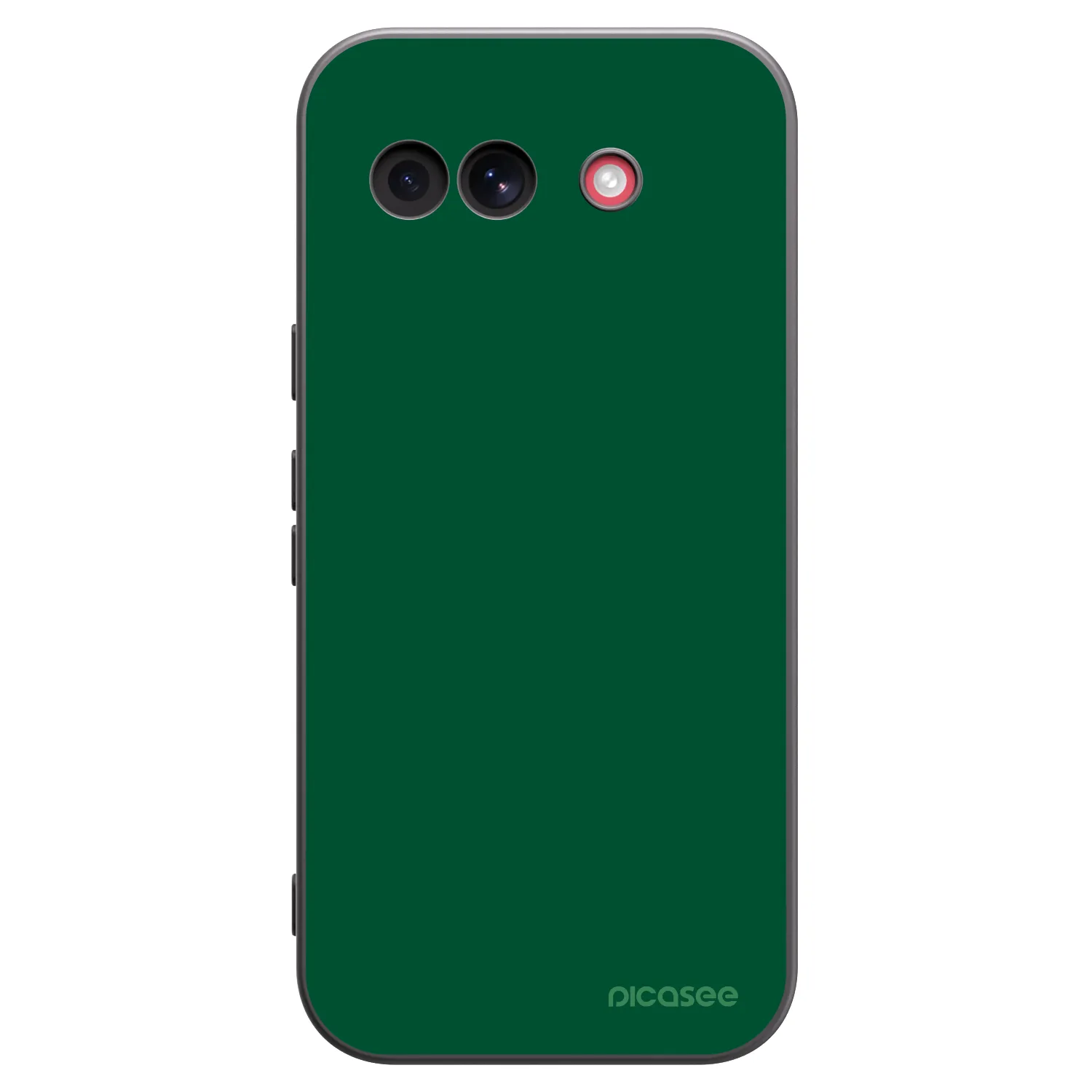 Picasee fekete szilikon tok az alábbi mobiltelefonokra Google Pixel 10a - Green Gleam