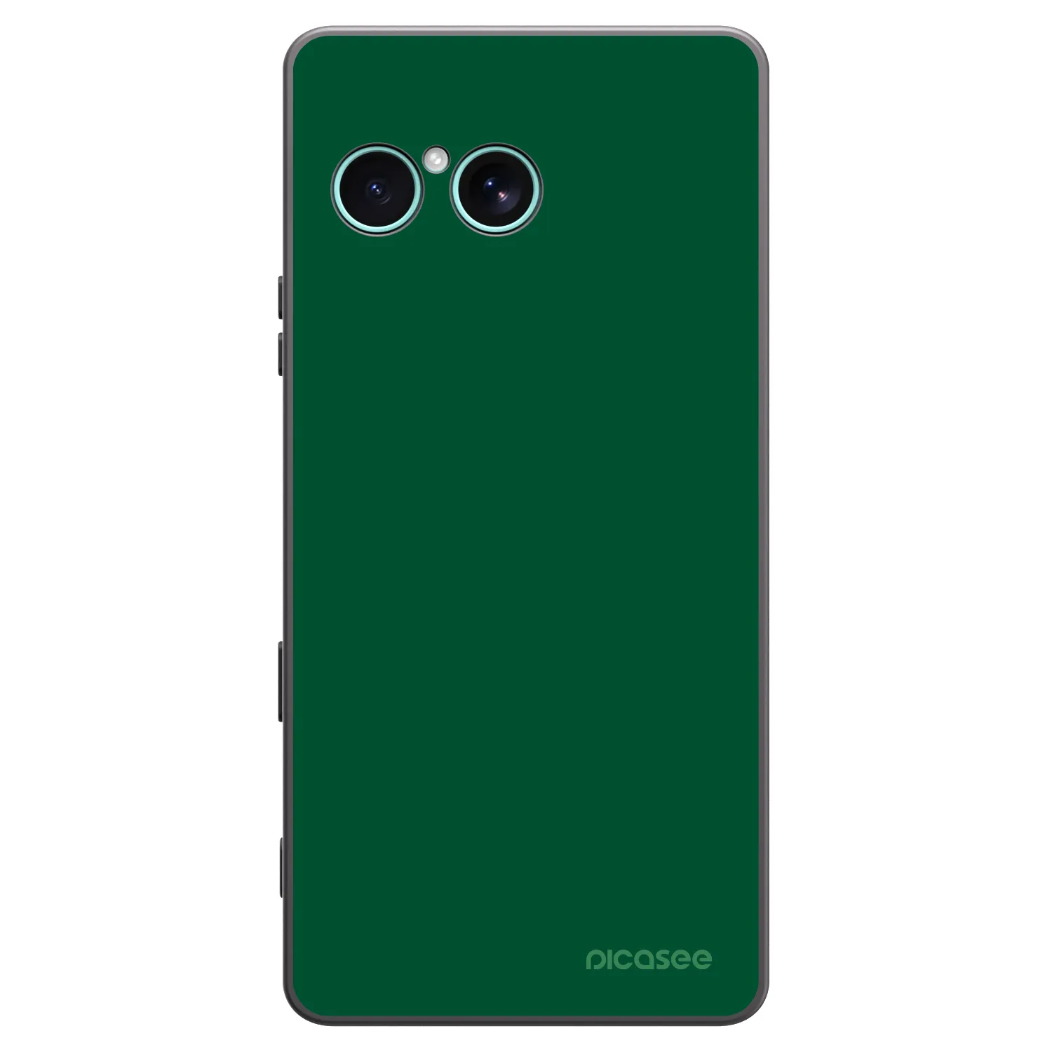 Picasee fekete szilikon tok az alábbi mobiltelefonokra Sony Xperia 10 VII - Green Gleam