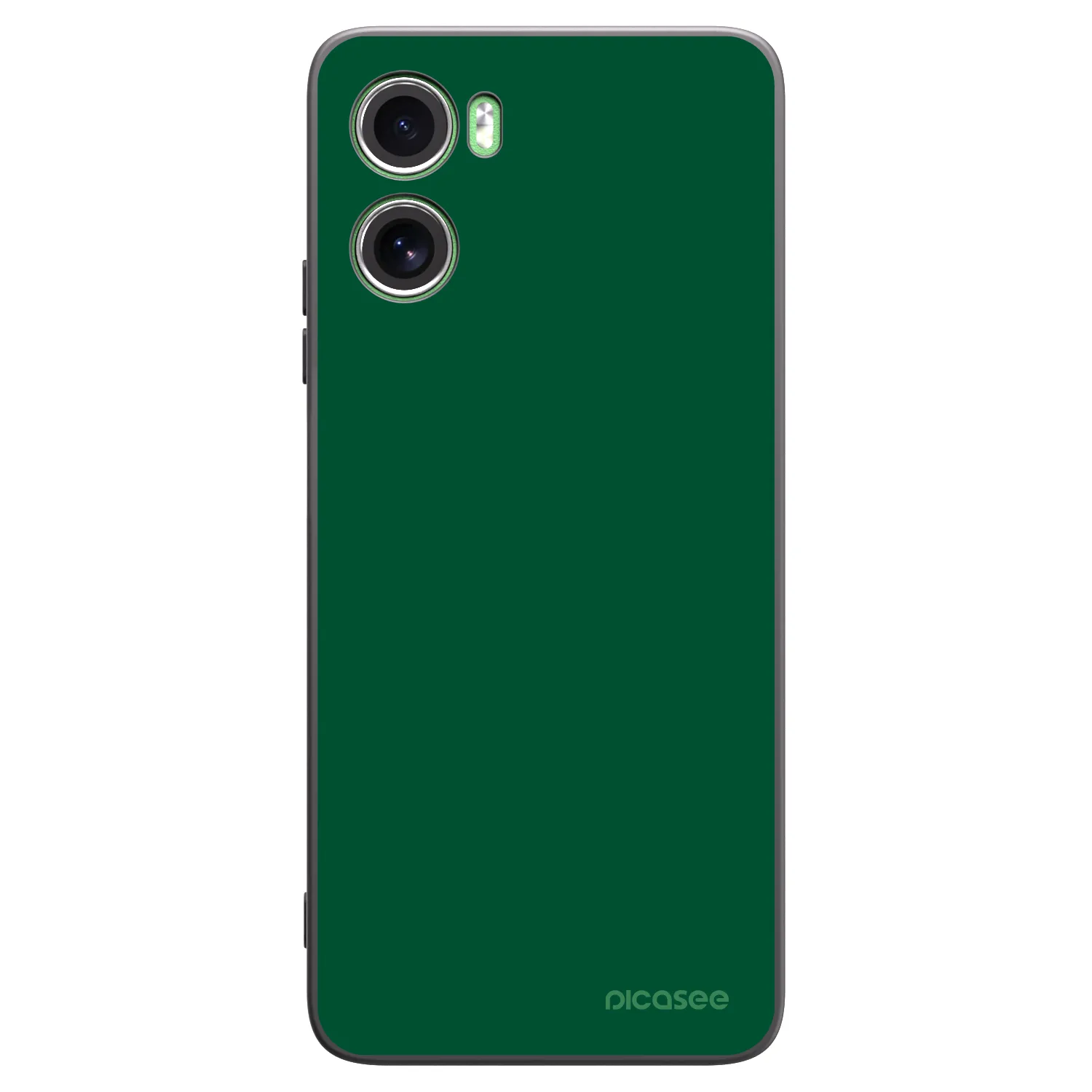 Picasee fekete szilikon tok az alábbi mobiltelefonokra Motorola Moto G06 - Green Gleam