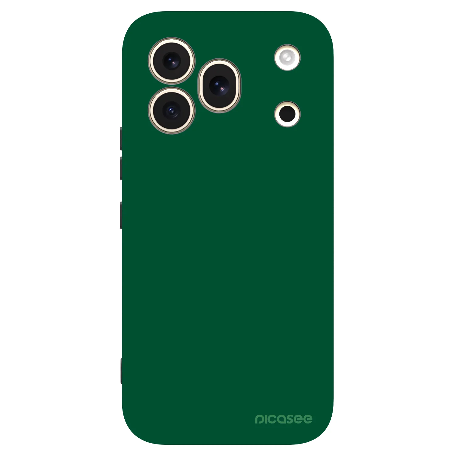 Picasee fekete szilikon tok az alábbi mobiltelefonokra Honor 600 Pro - Green Gleam