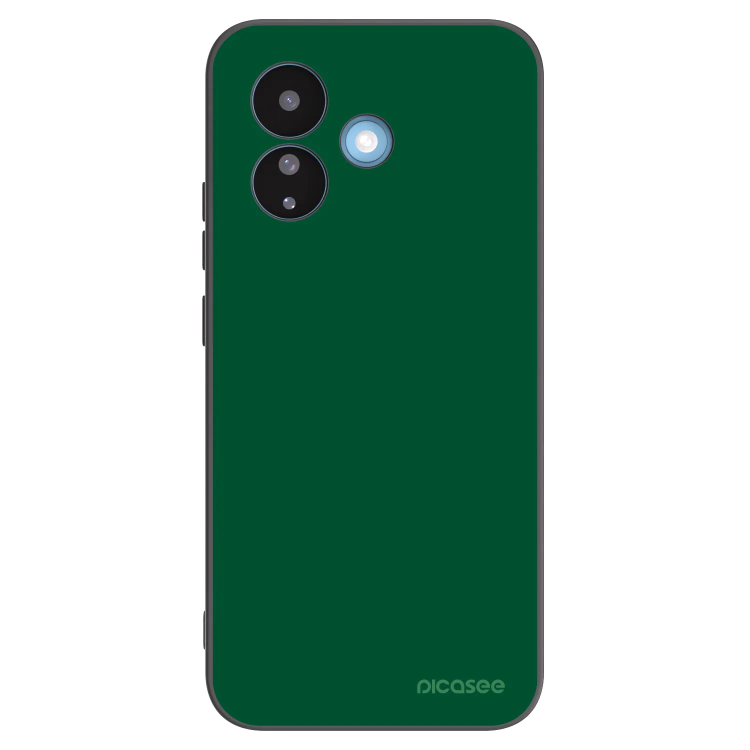 Picasee fekete szilikon tok az alábbi mobiltelefonokra Xiaomi Redmi Note 17 Pro 5G - Green Gleam