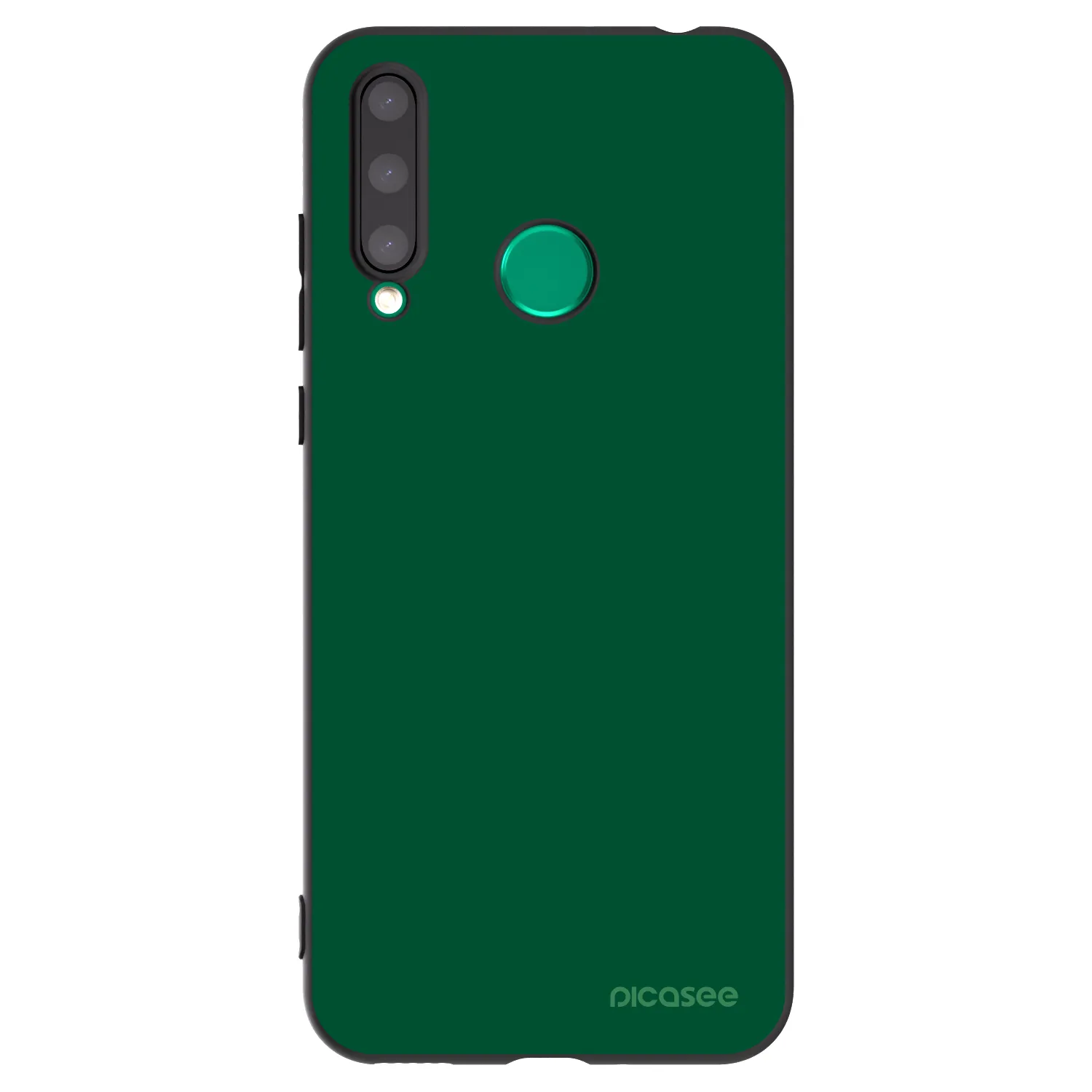 Picasee fekete szilikon tok az alábbi mobiltelefonokra Honor 20 Lite - Green Gleam
